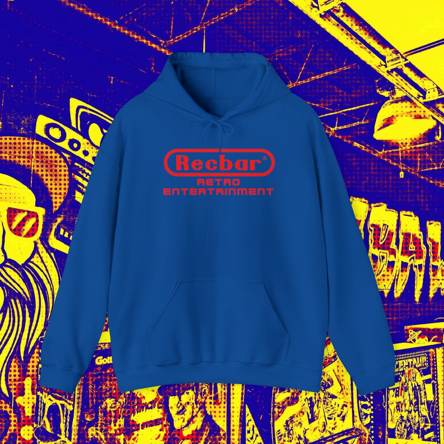 Recbar Retro Entertainment Hoodie