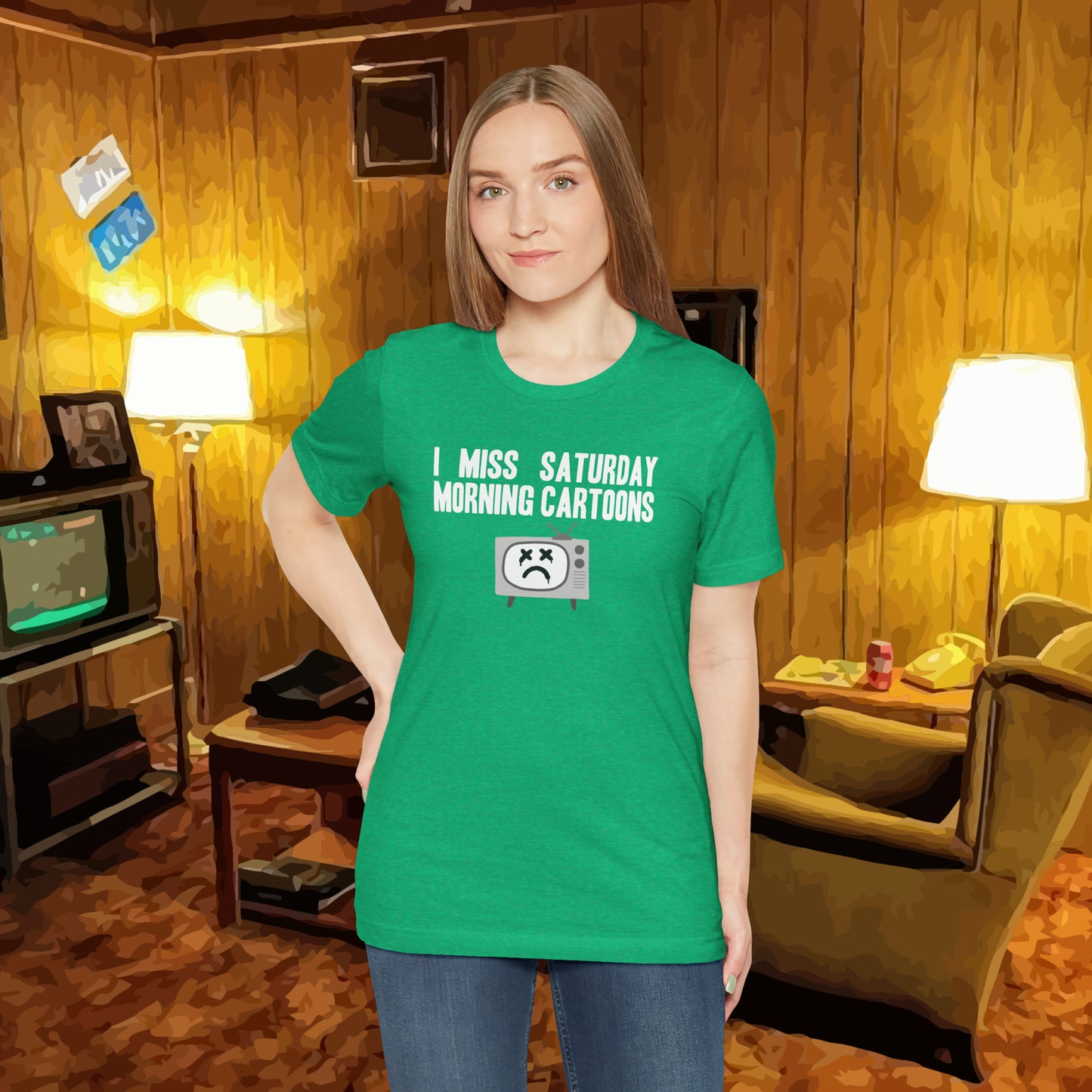 I Miss Saturday Morning Cartoons Tee