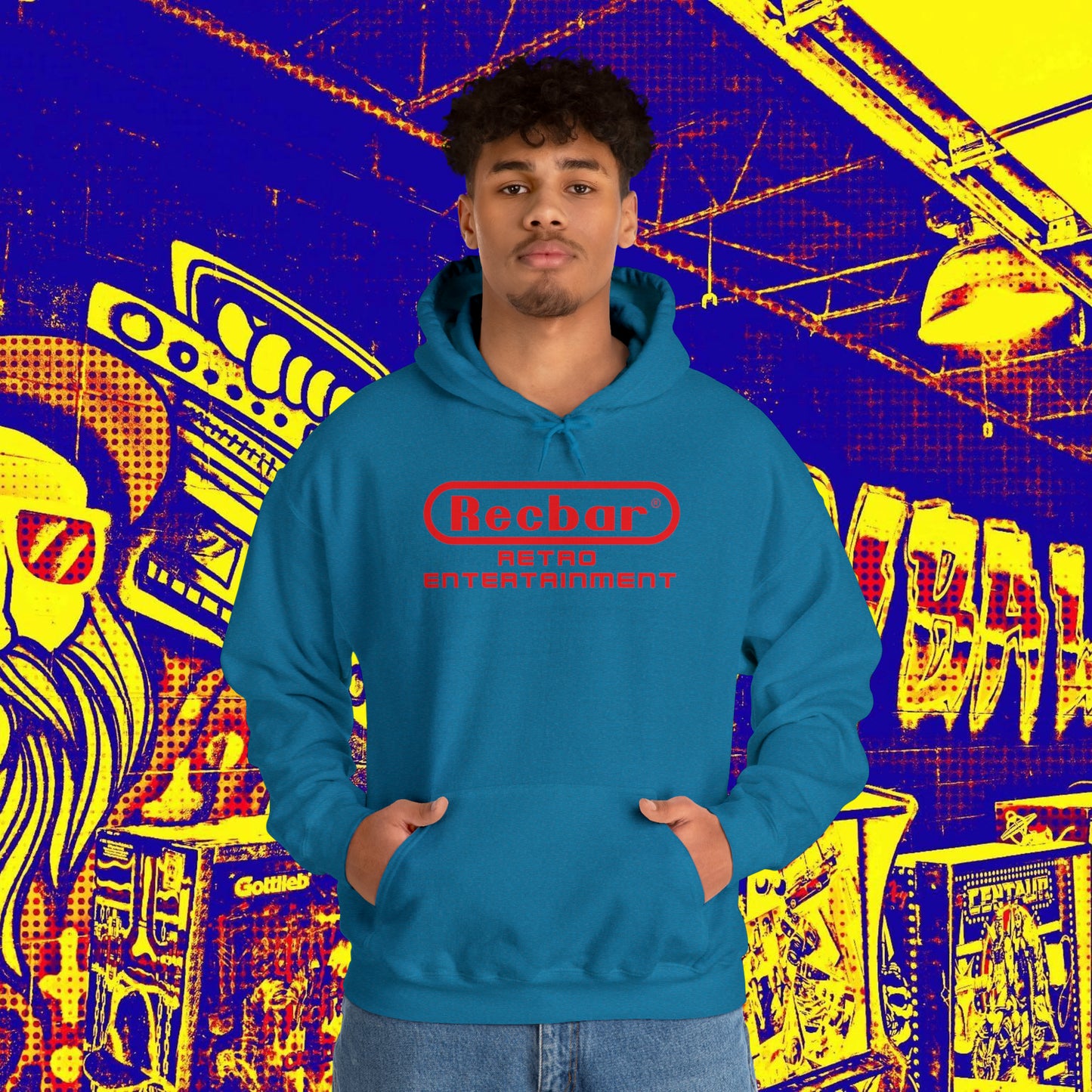 Recbar Retro Entertainment Hoodie