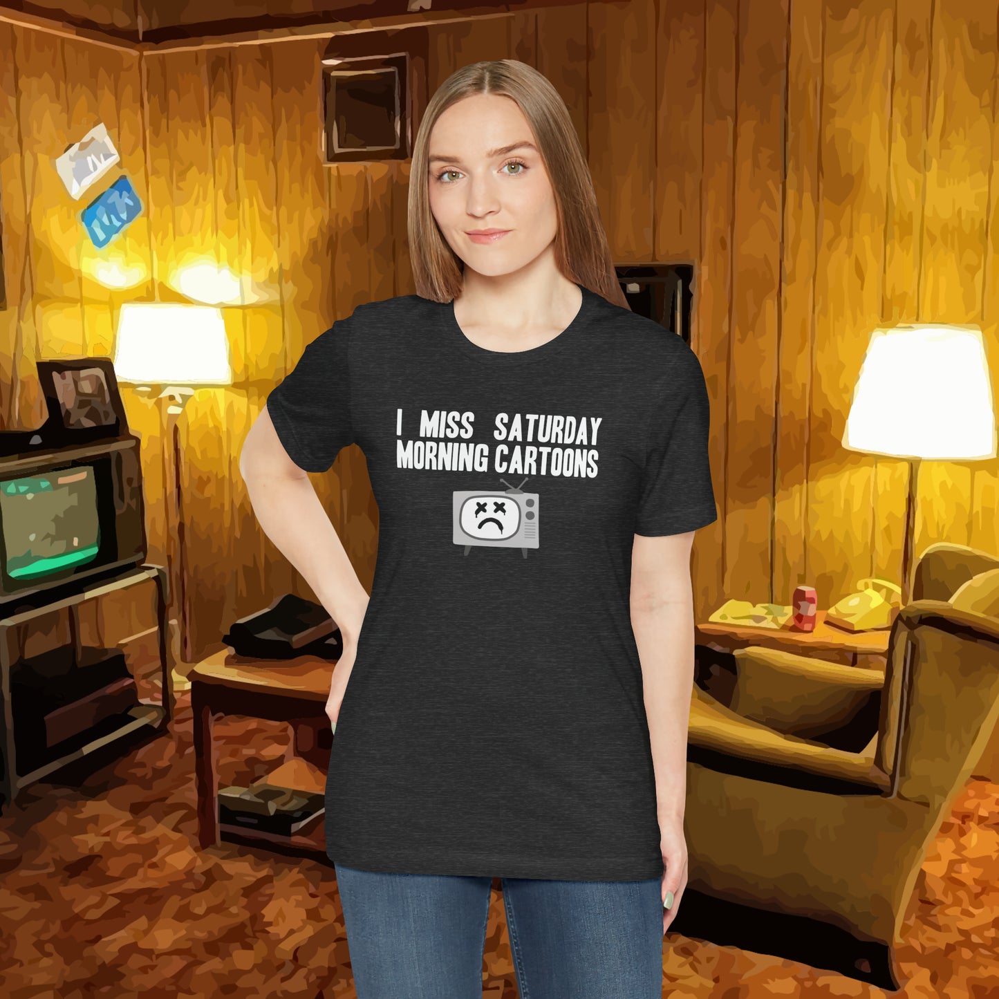 I Miss Saturday Morning Cartoons Tee