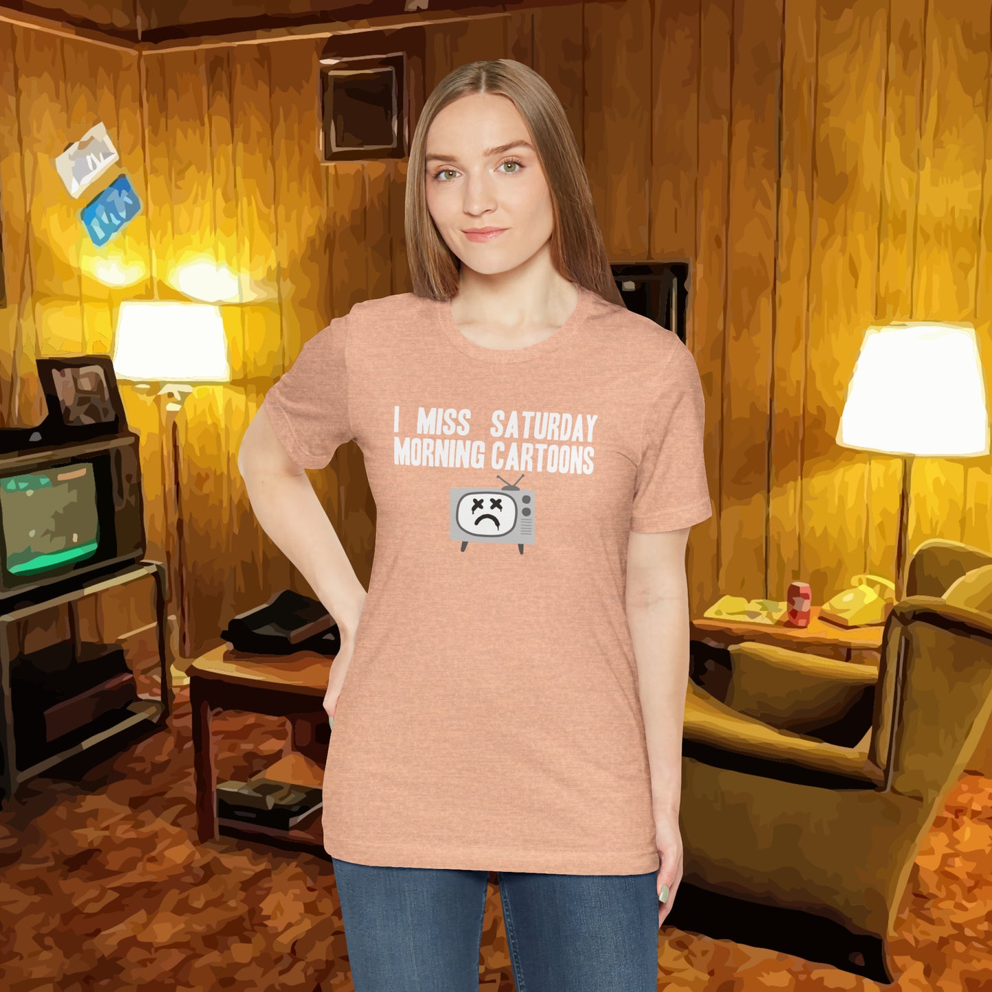 I Miss Saturday Morning Cartoons Tee
