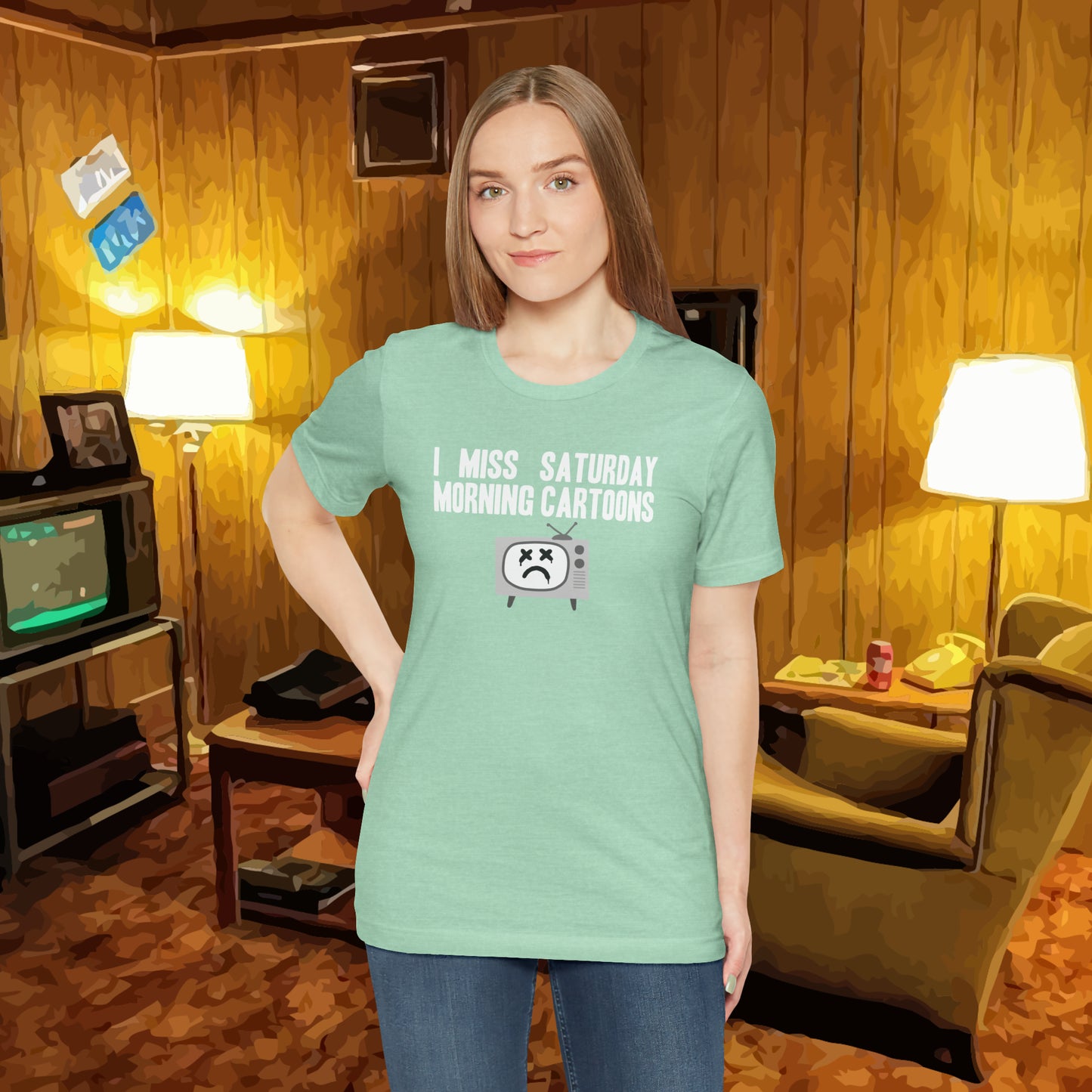 I Miss Saturday Morning Cartoons Tee
