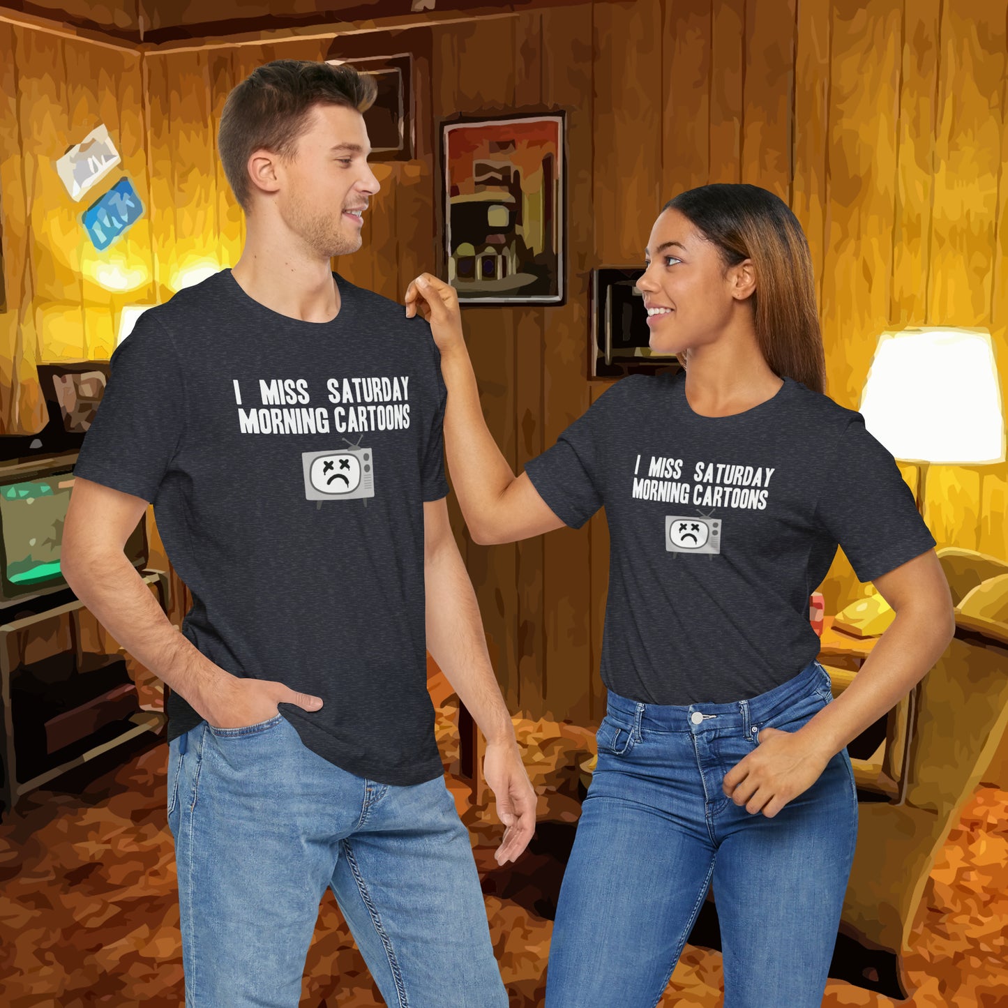 I Miss Saturday Morning Cartoons Tee