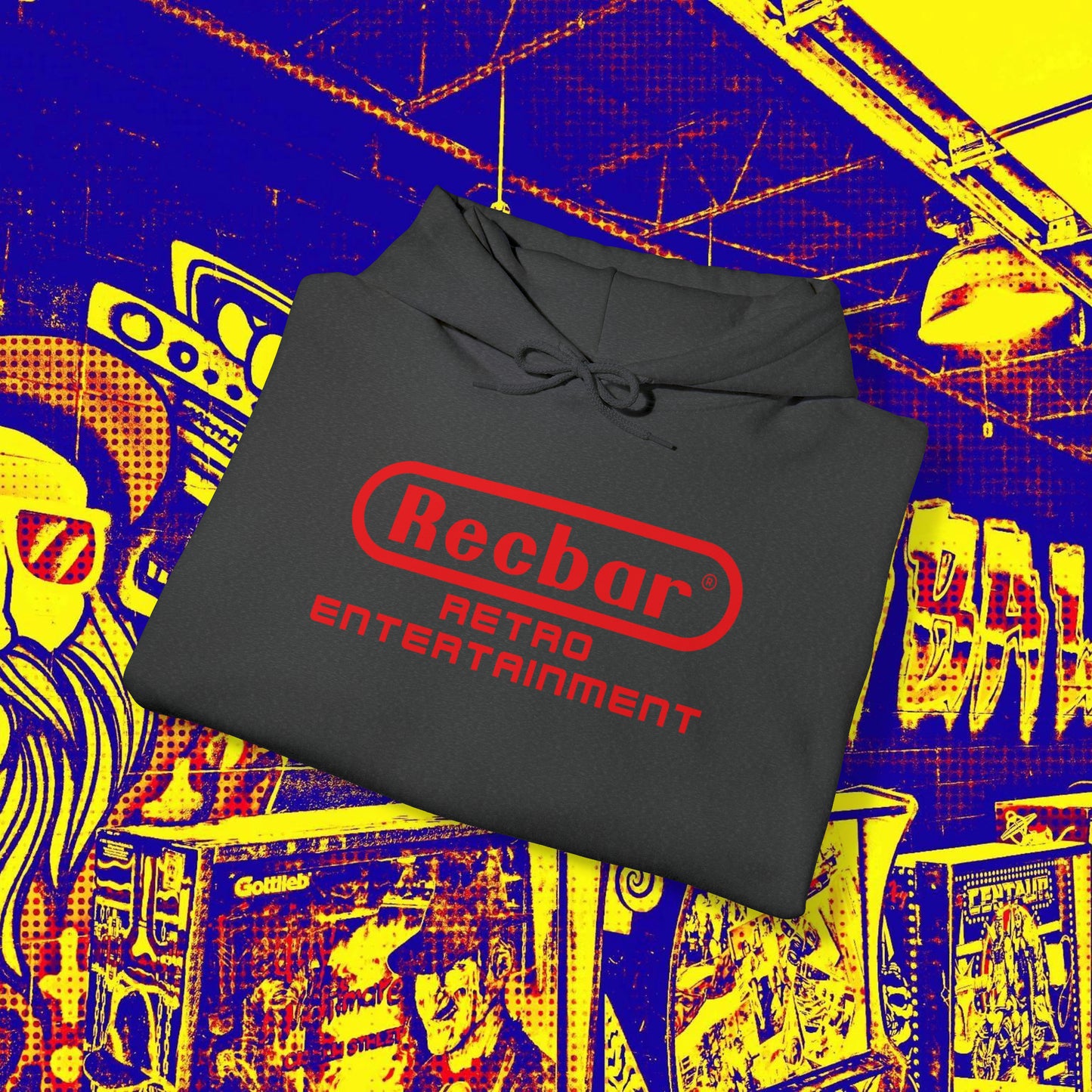 Recbar Retro Entertainment Hoodie