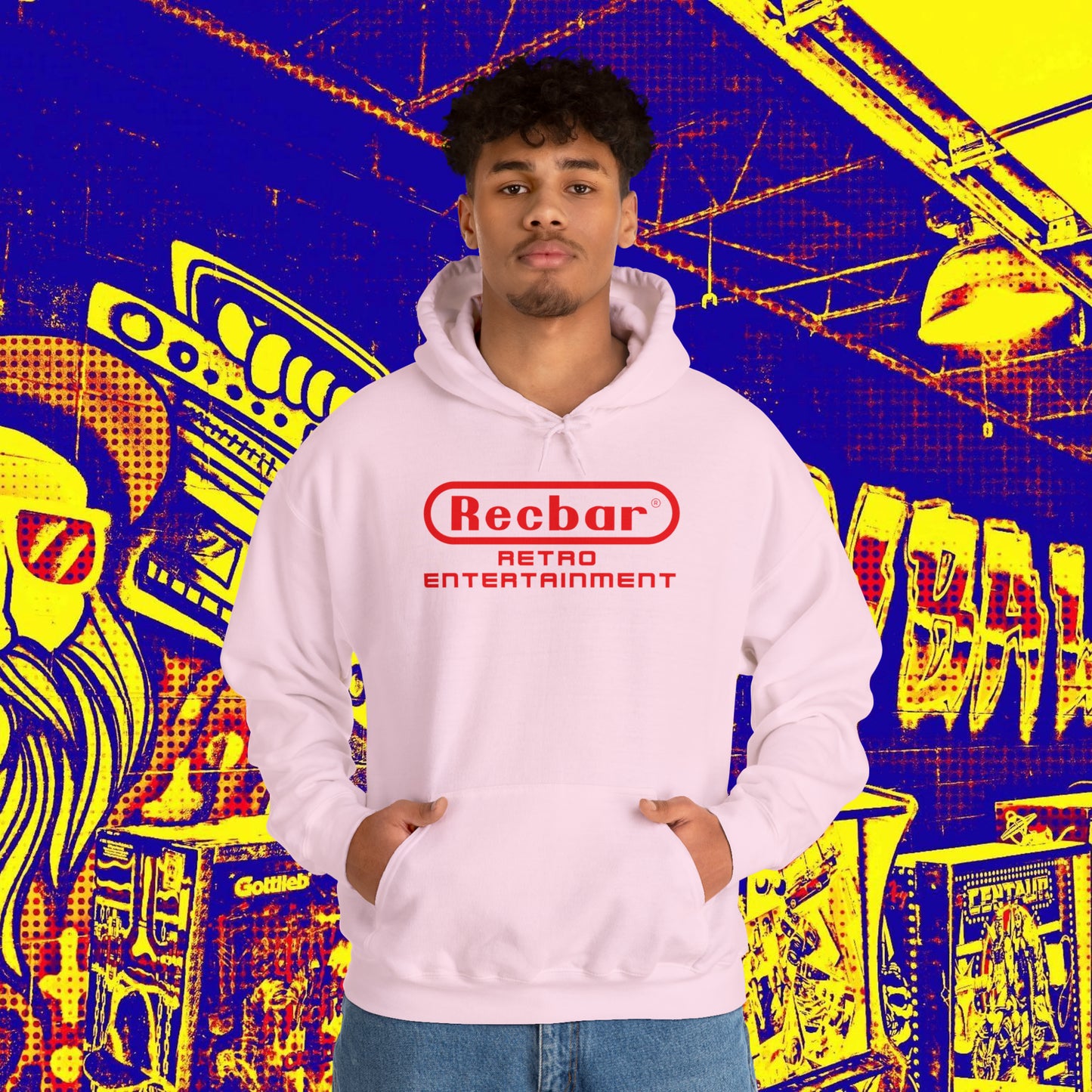 Recbar Retro Entertainment Hoodie