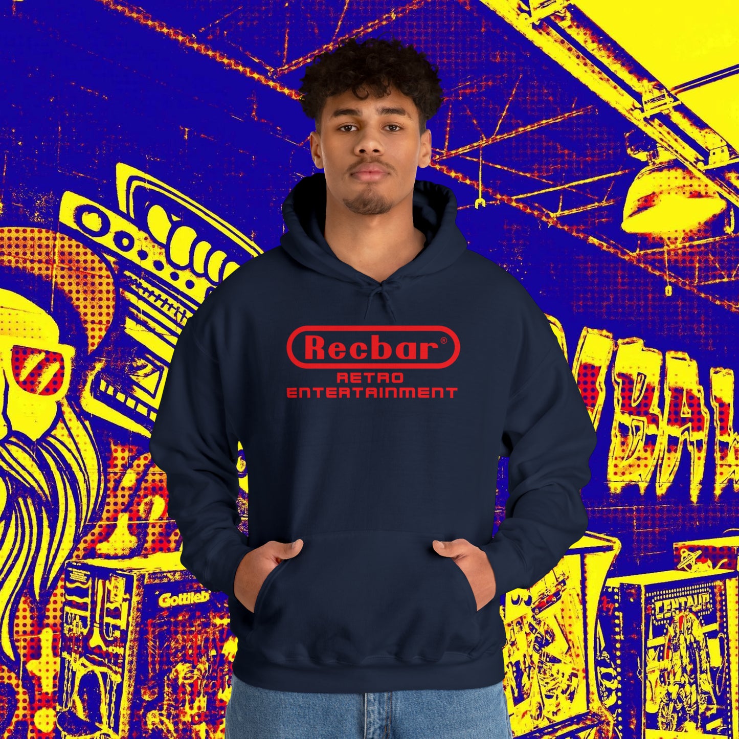 Recbar Retro Entertainment Hoodie