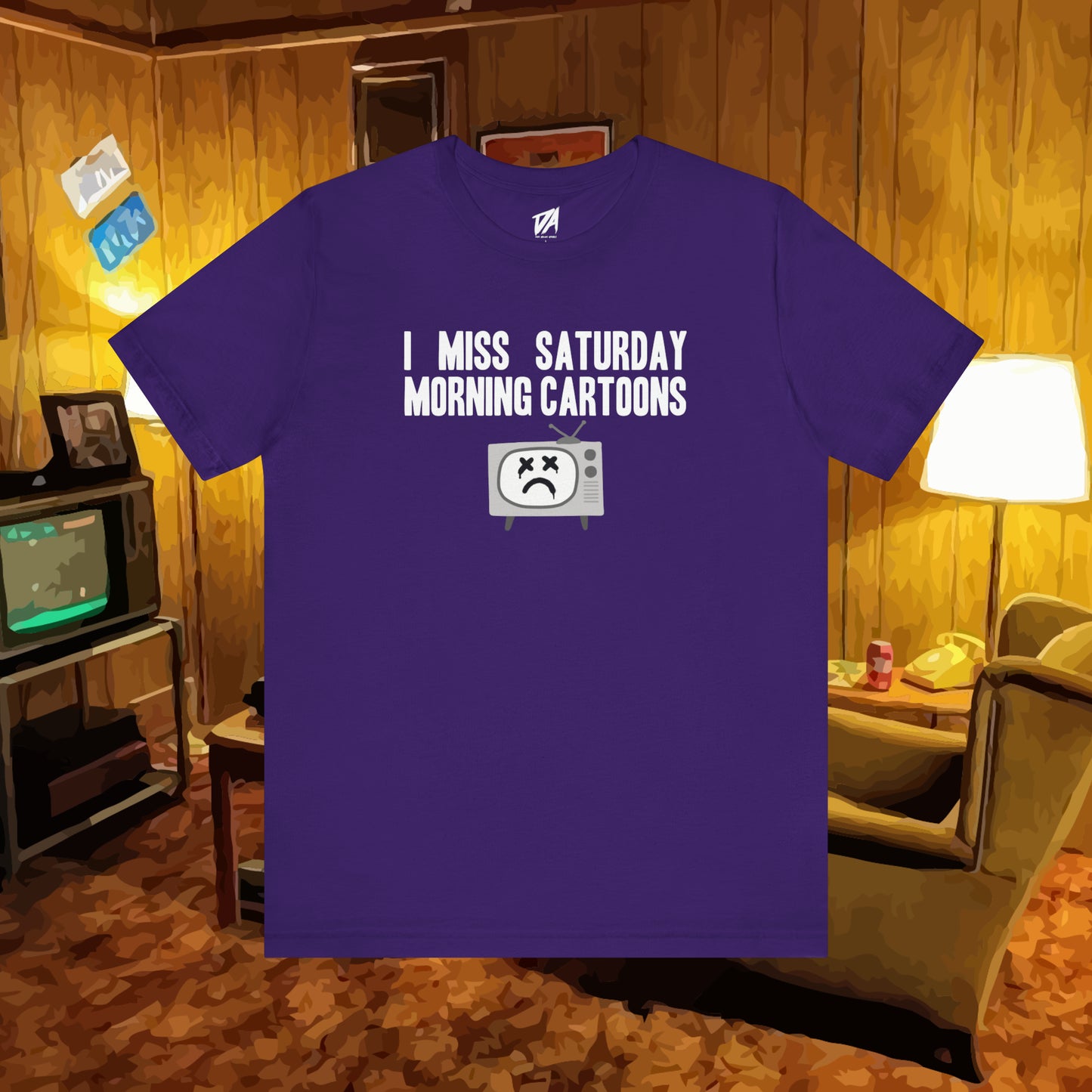 I Miss Saturday Morning Cartoons Tee