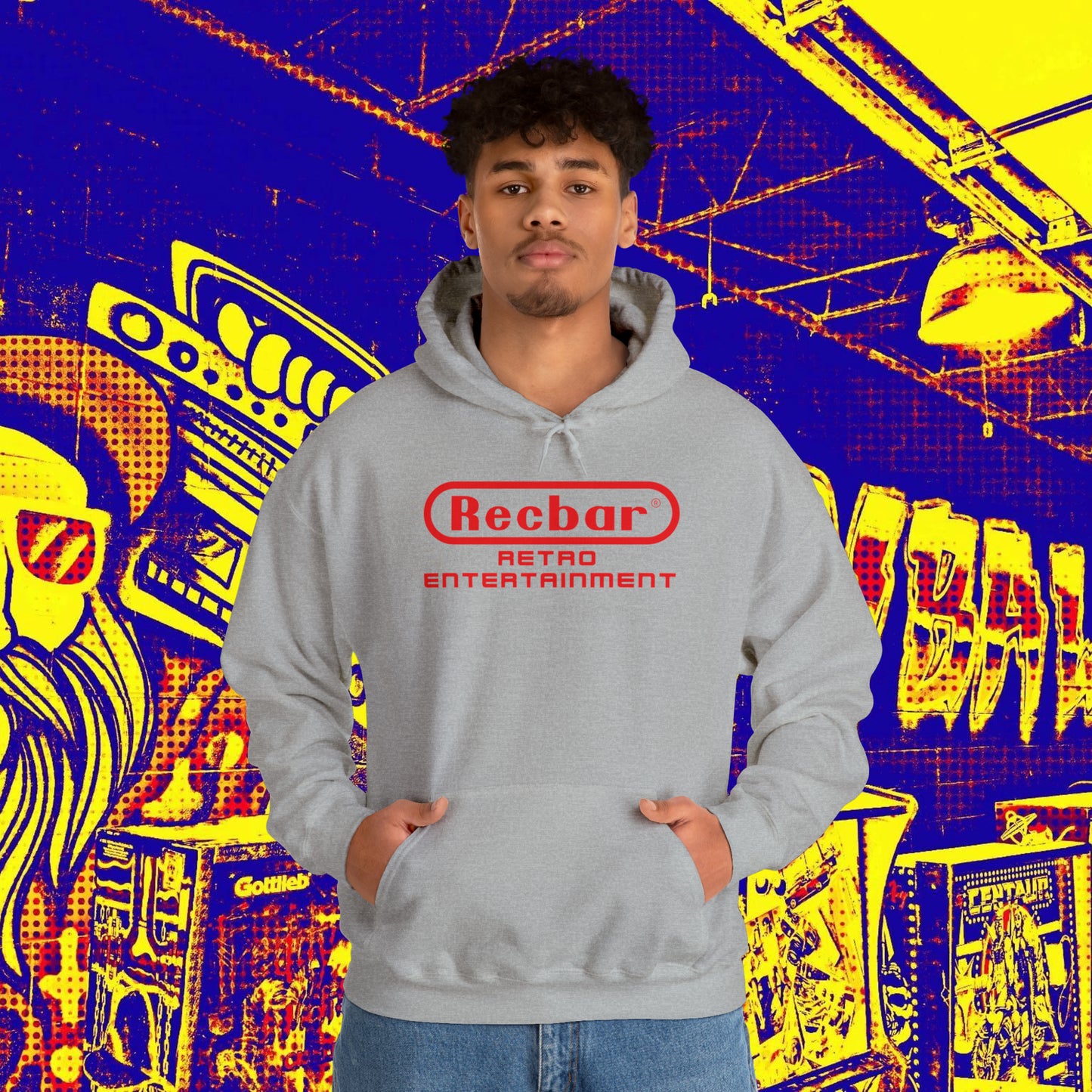 Recbar Retro Entertainment Hoodie