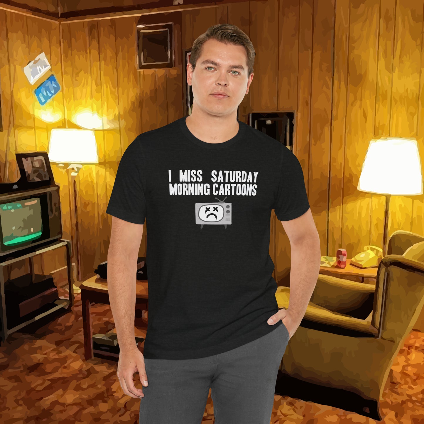 I Miss Saturday Morning Cartoons Tee