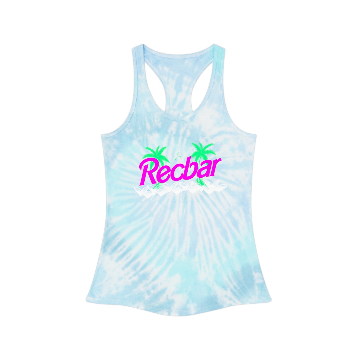 Malibu Recbar Tie Dye Racerback Tank Top