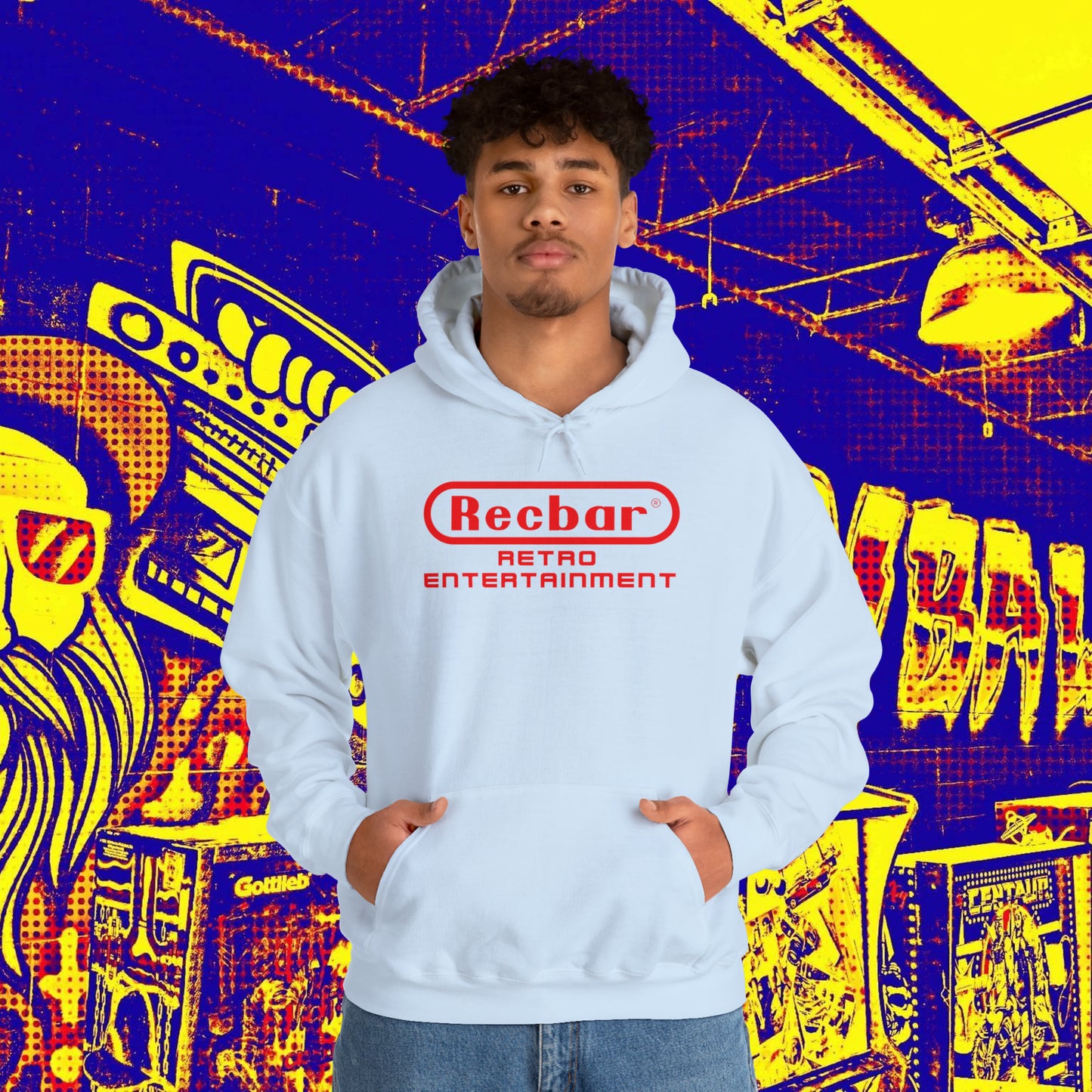 Recbar Retro Entertainment Hoodie