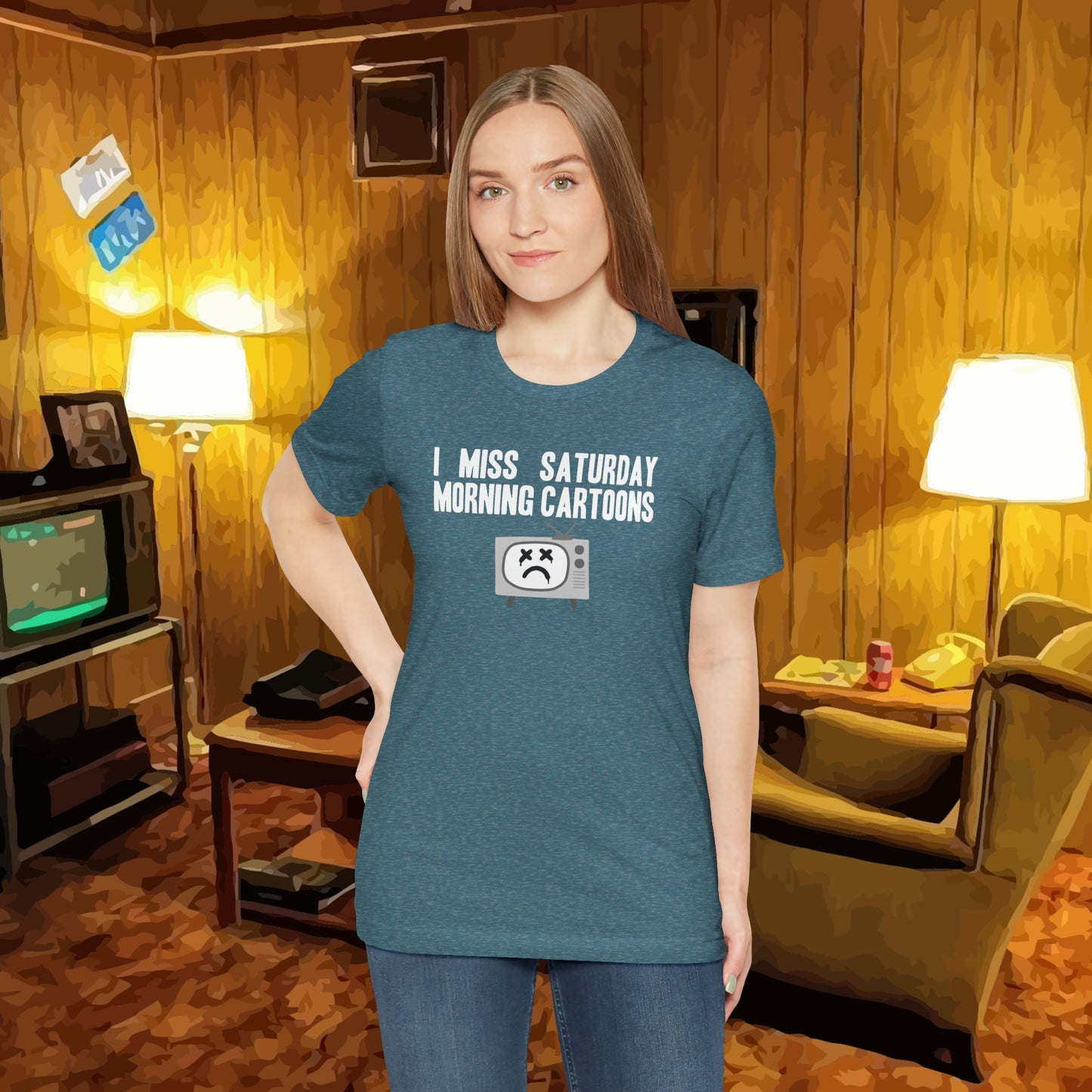 I Miss Saturday Morning Cartoons Tee