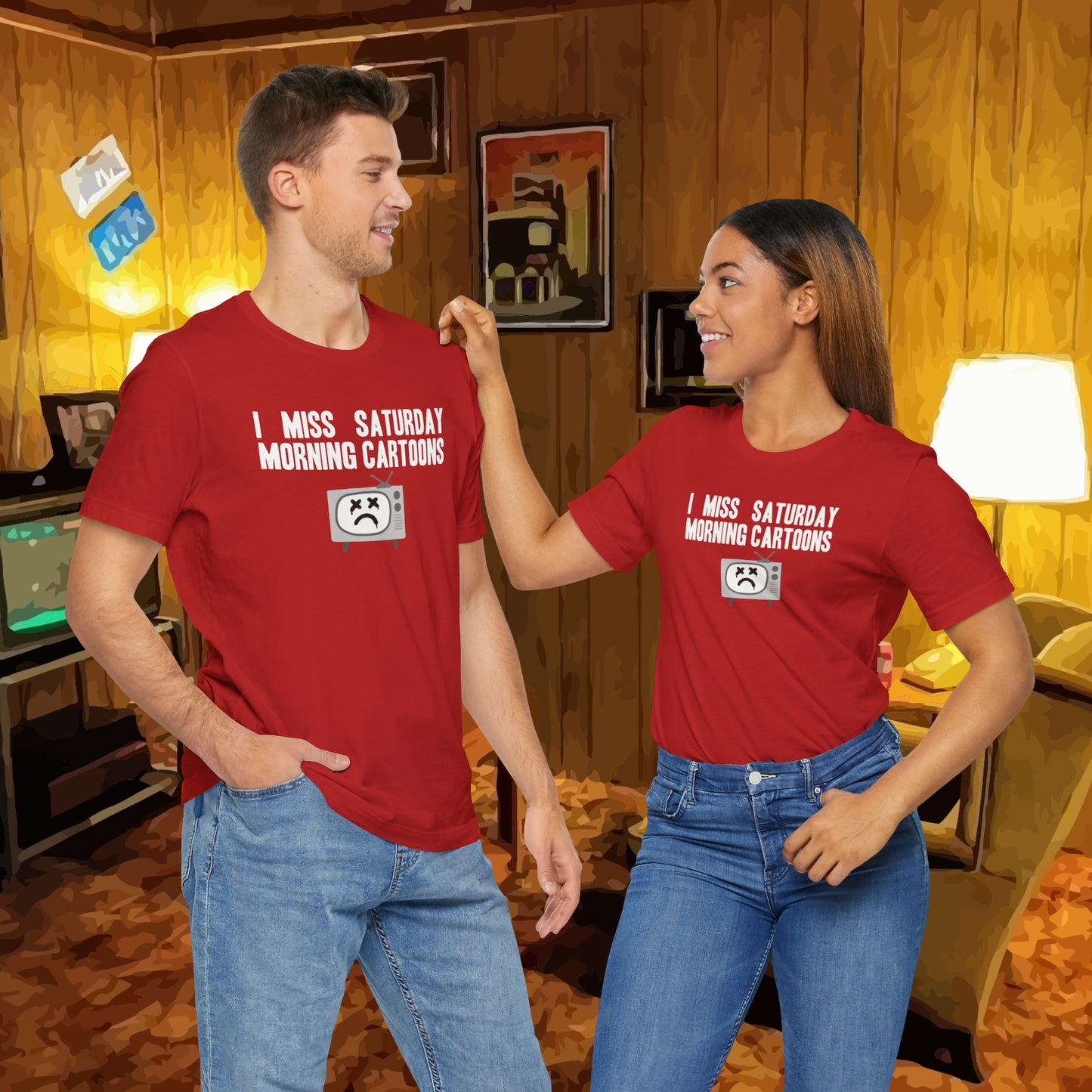 I Miss Saturday Morning Cartoons Tee