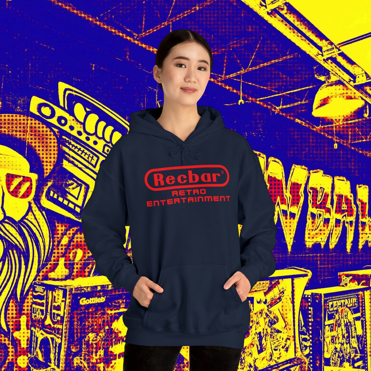Recbar Retro Entertainment Hoodie