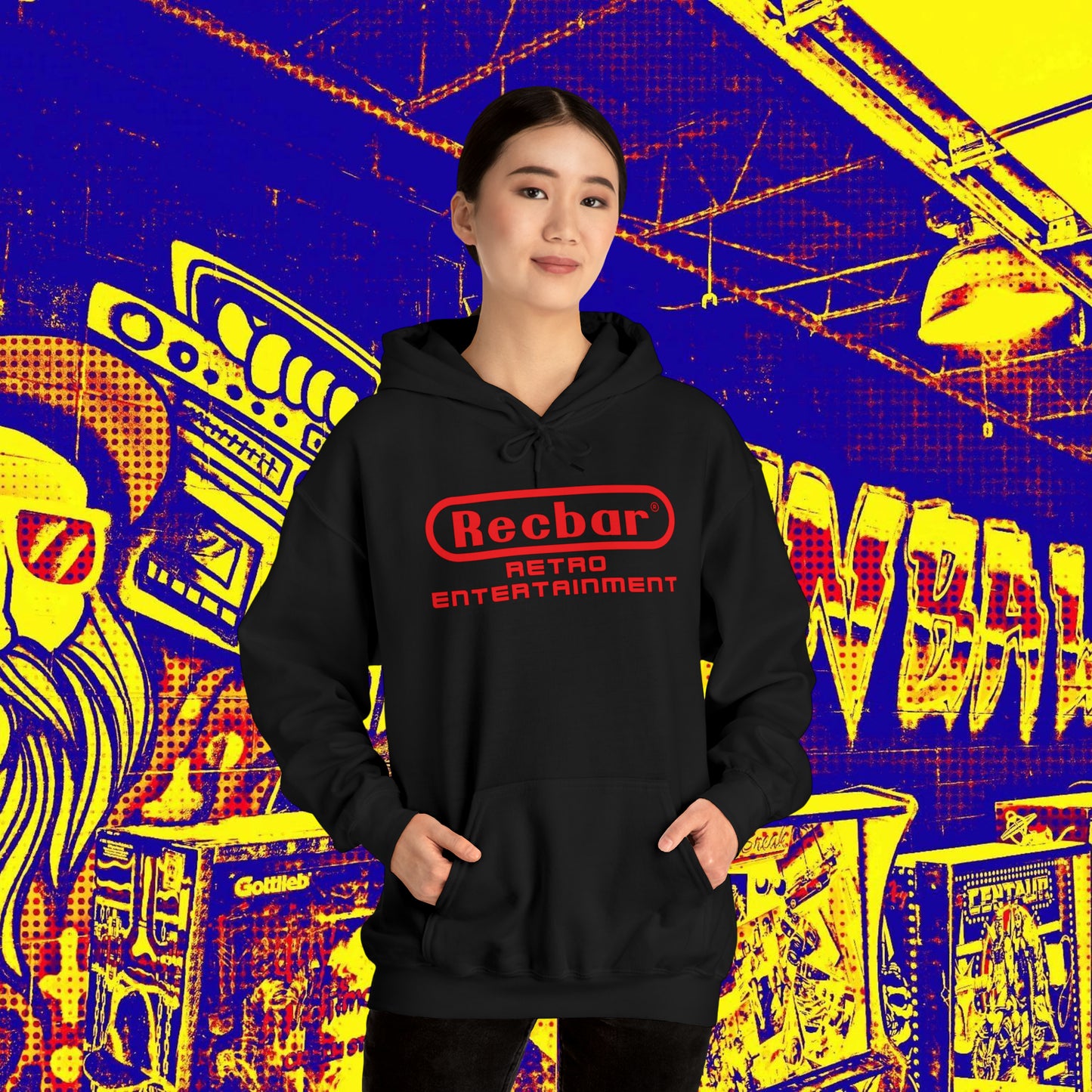 Recbar Retro Entertainment Hoodie