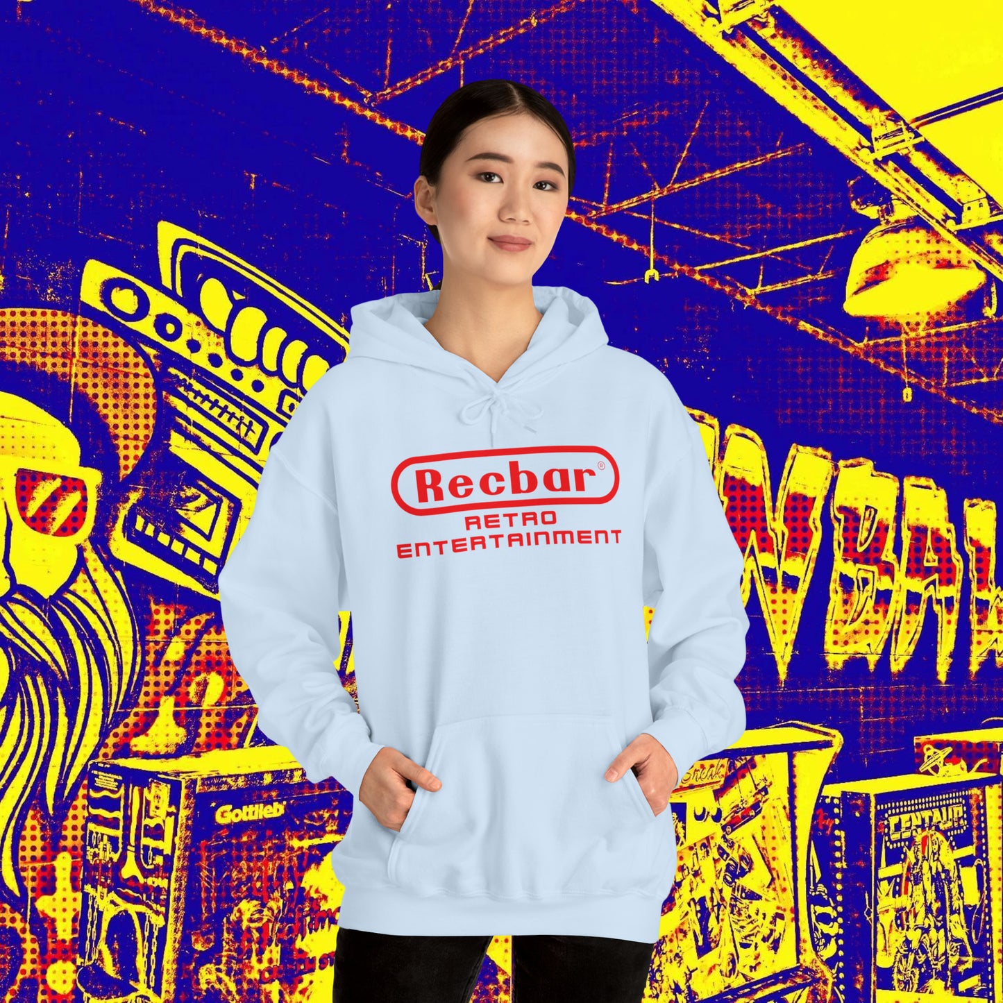 Recbar Retro Entertainment Hoodie