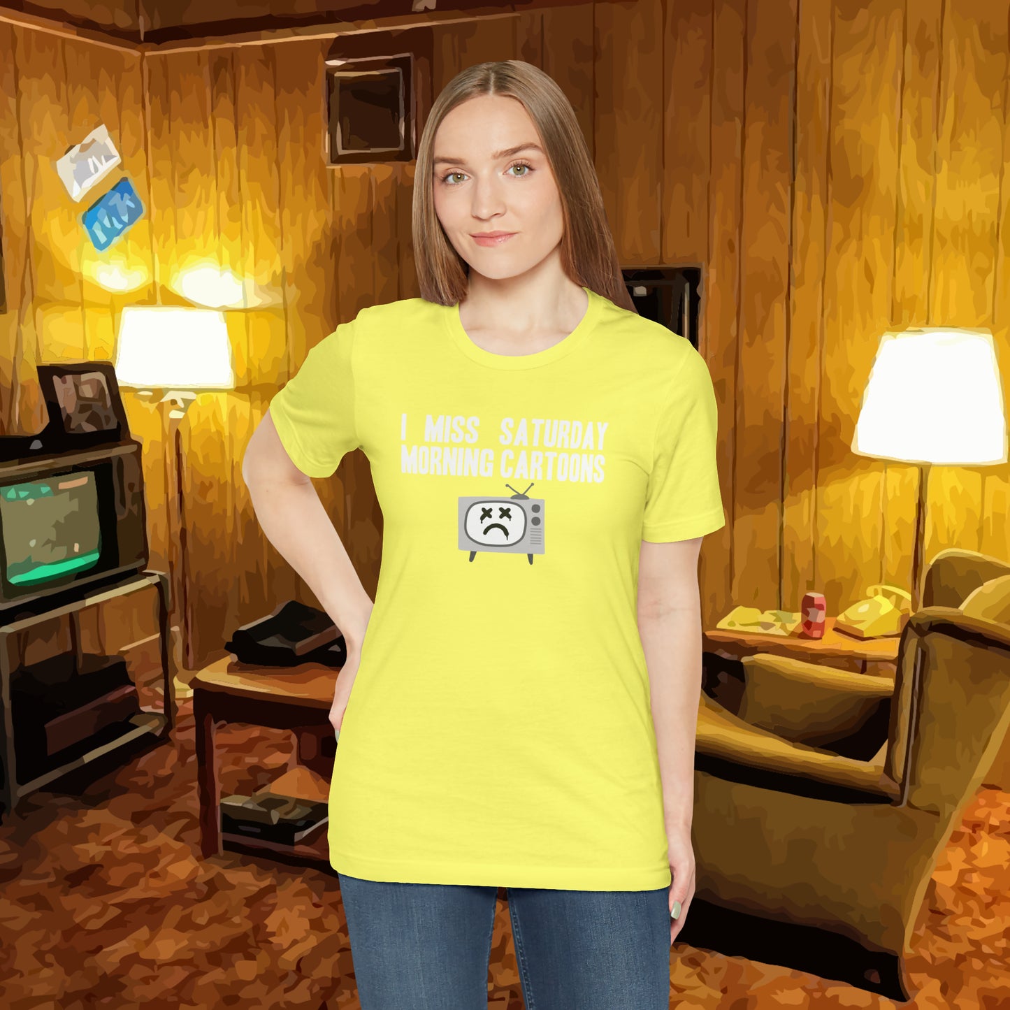 I Miss Saturday Morning Cartoons Tee