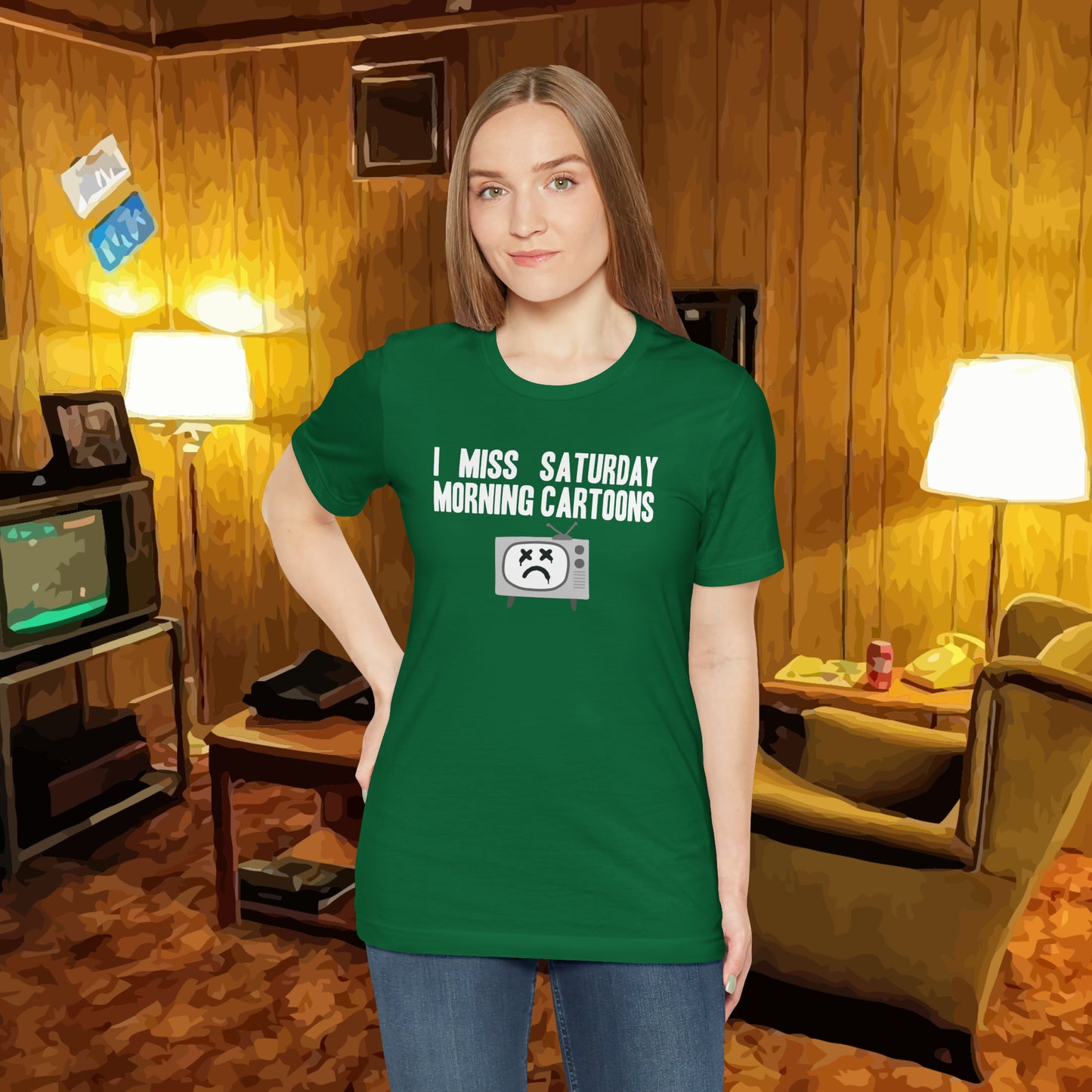 I Miss Saturday Morning Cartoons Tee