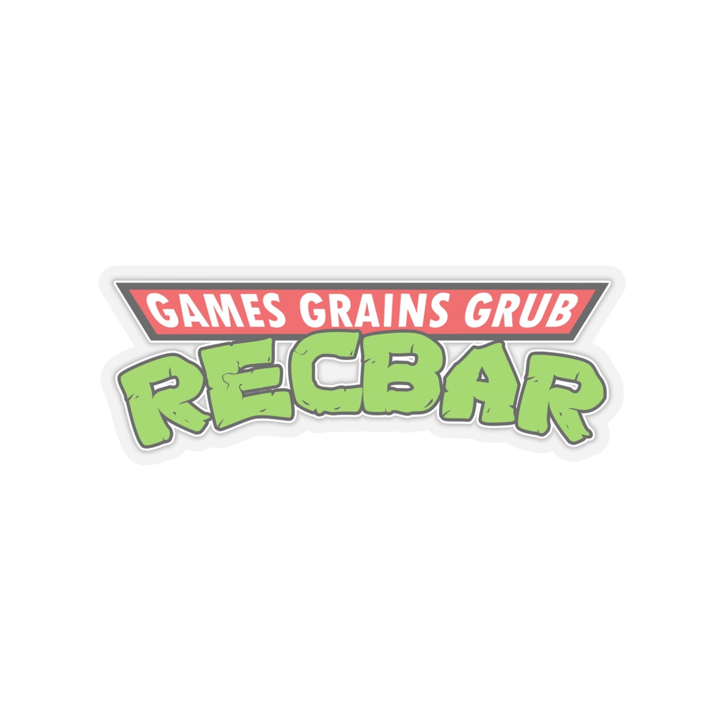Recbar in a Halfshell Sticker