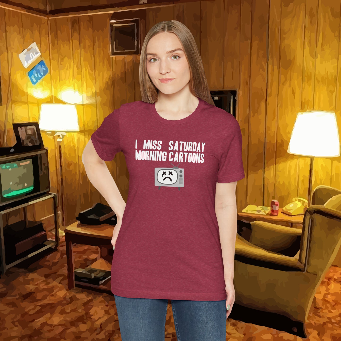 I Miss Saturday Morning Cartoons Tee