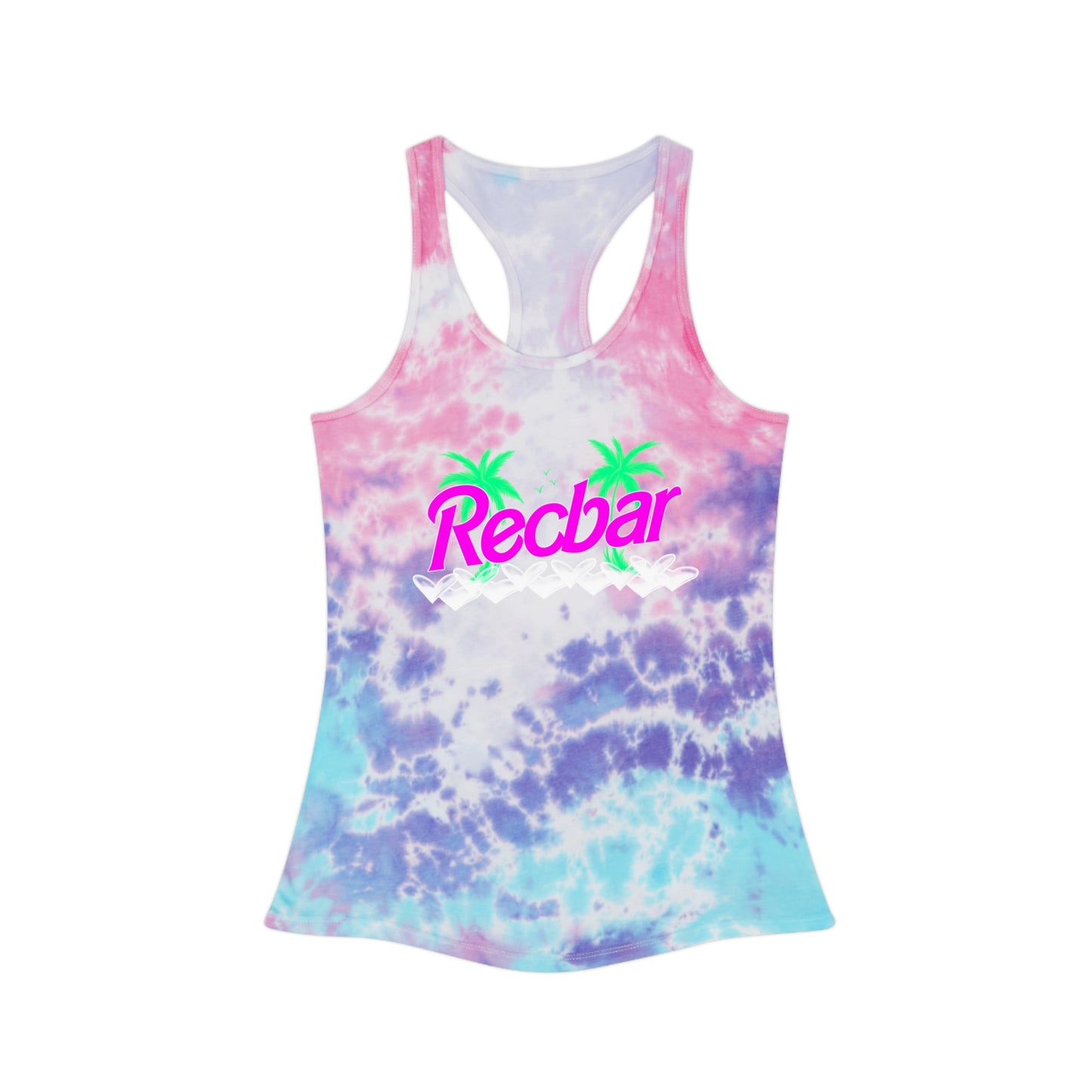 Malibu Recbar Tie Dye Racerback Tank Top