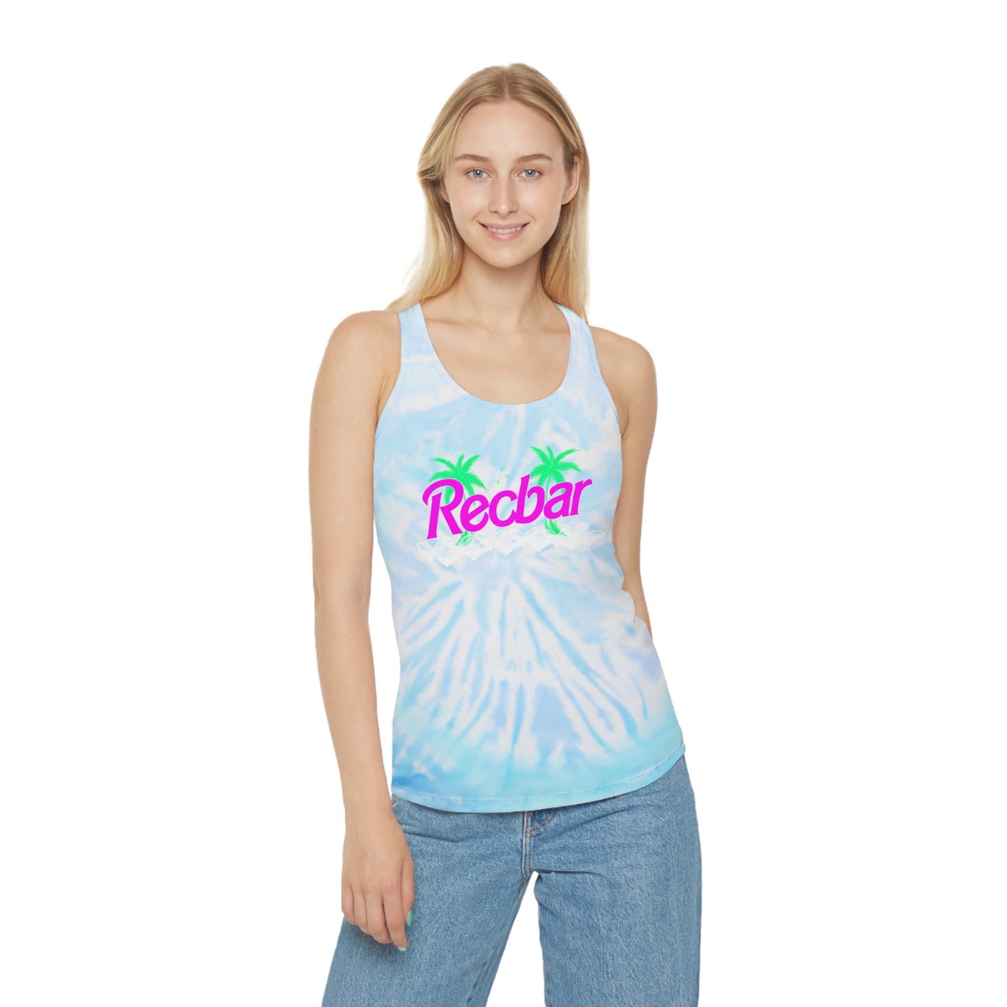 Malibu Recbar Tie Dye Racerback Tank Top