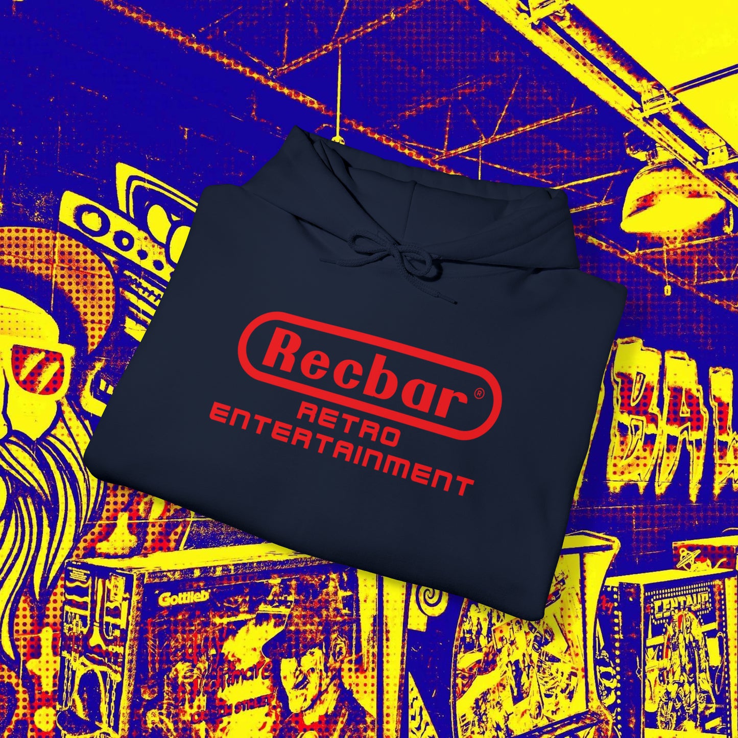 Recbar Retro Entertainment Hoodie