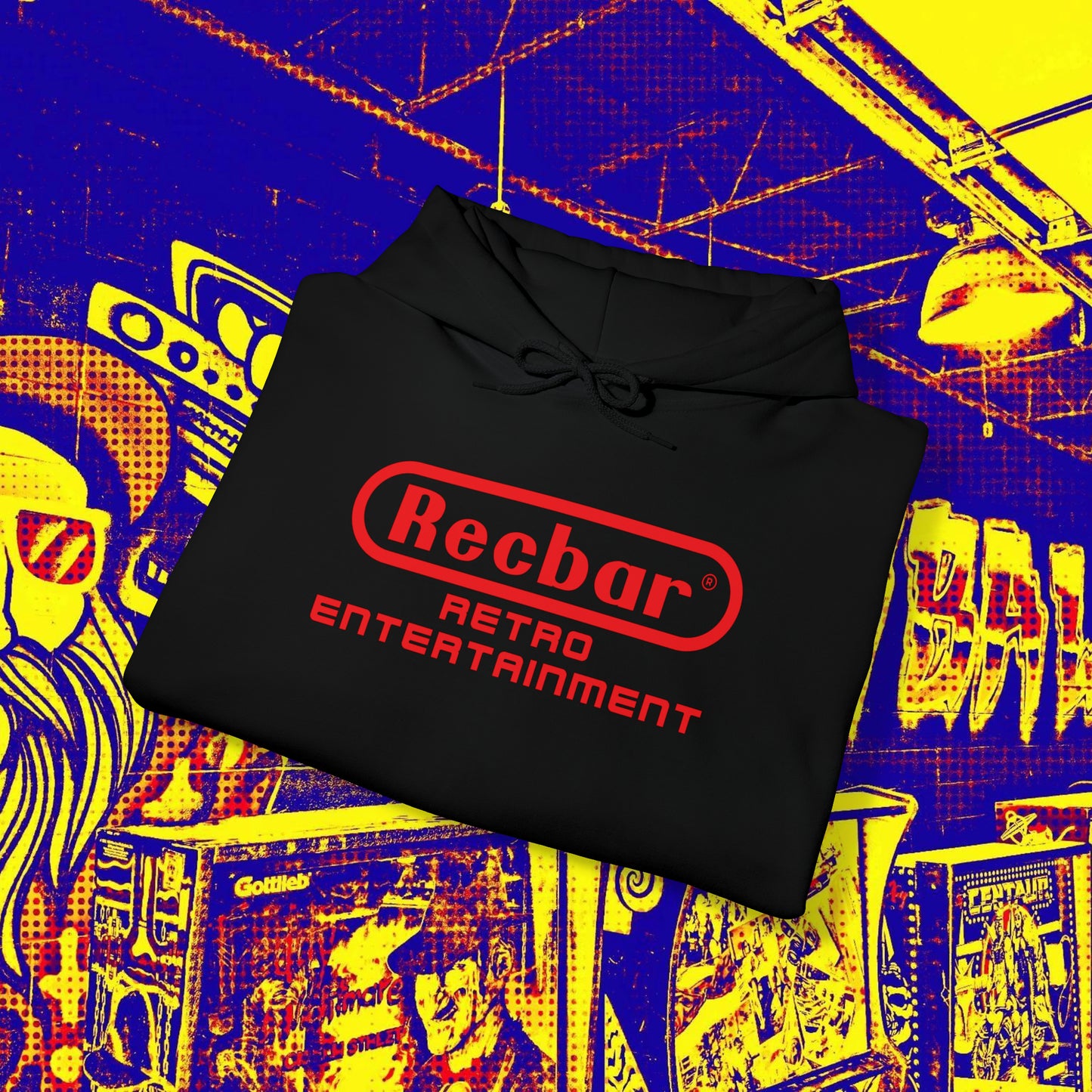 Recbar Retro Entertainment Hoodie