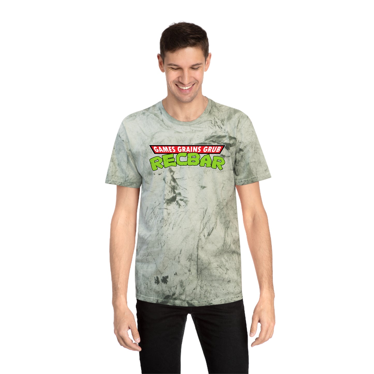 Recbar in a Halfshell Unisex Color Blast T-Shirt