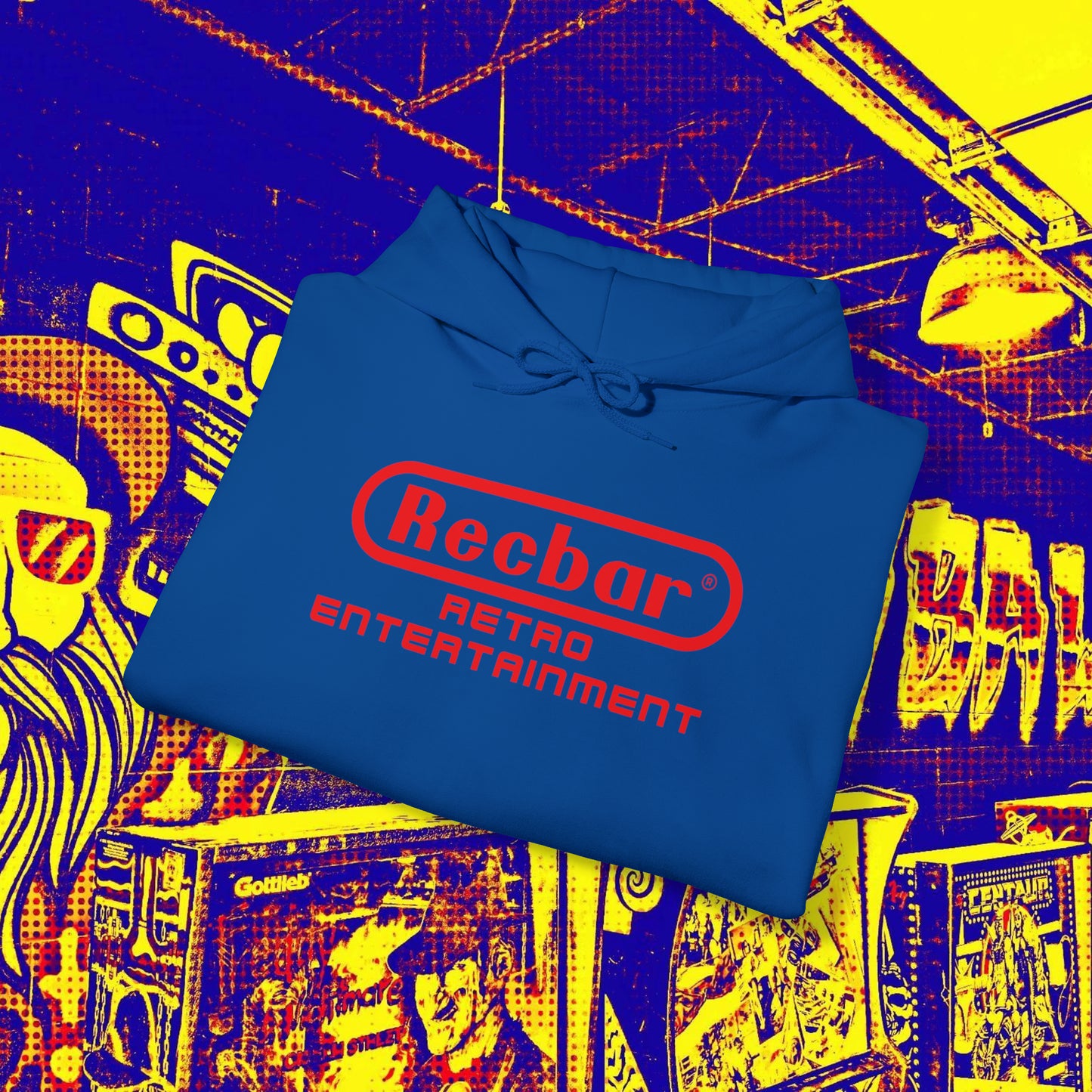 Recbar Retro Entertainment Hoodie