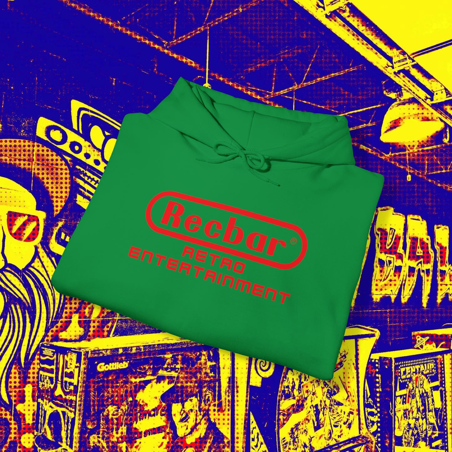 Recbar Retro Entertainment Hoodie