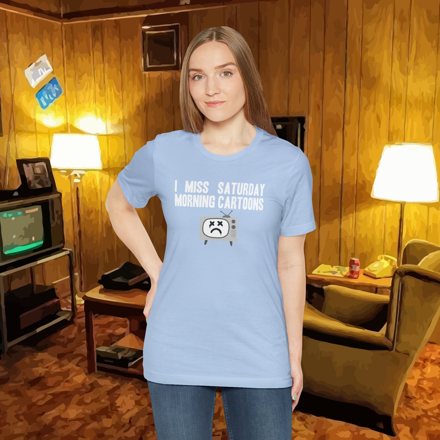 I Miss Saturday Morning Cartoons Tee