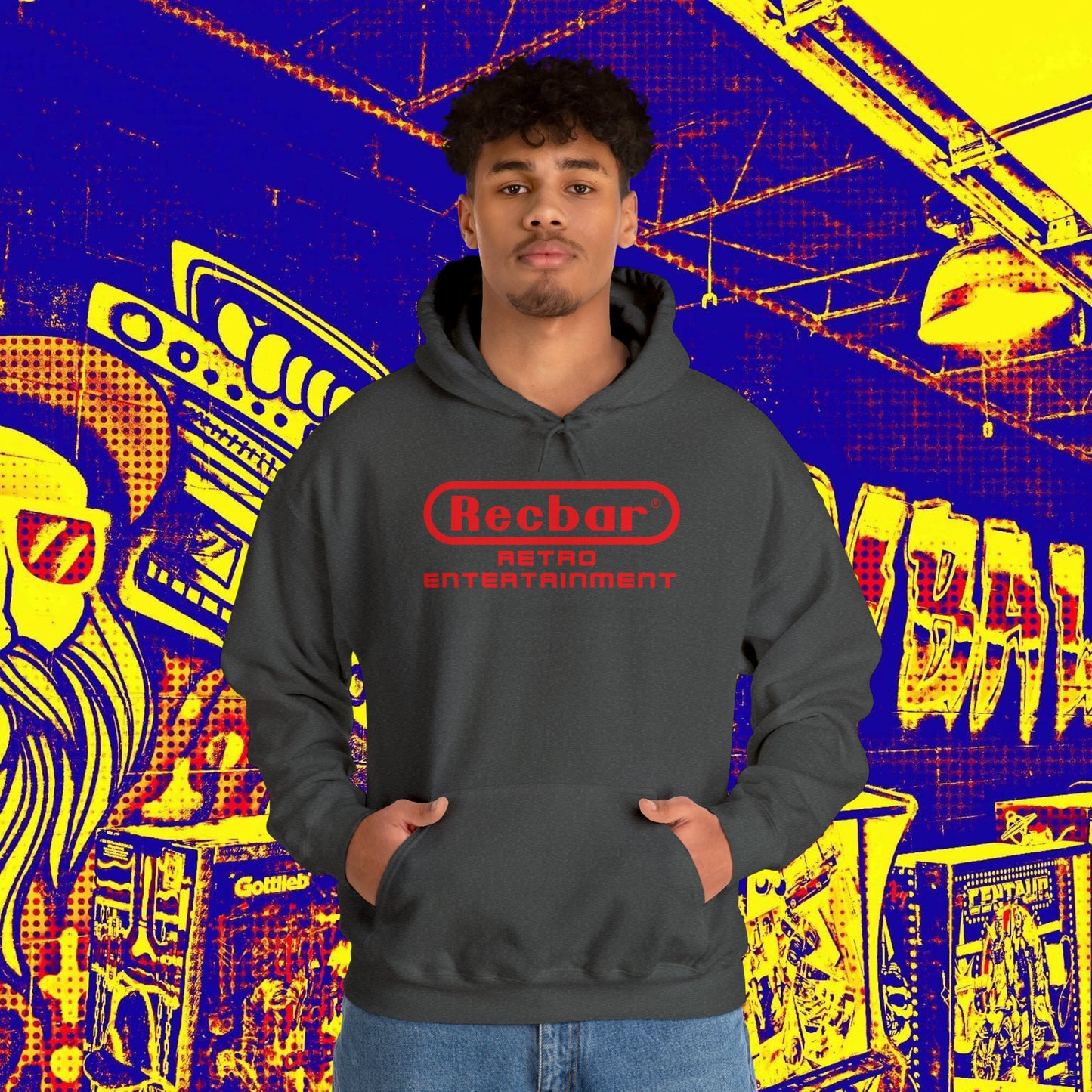 Recbar Retro Entertainment Hoodie
