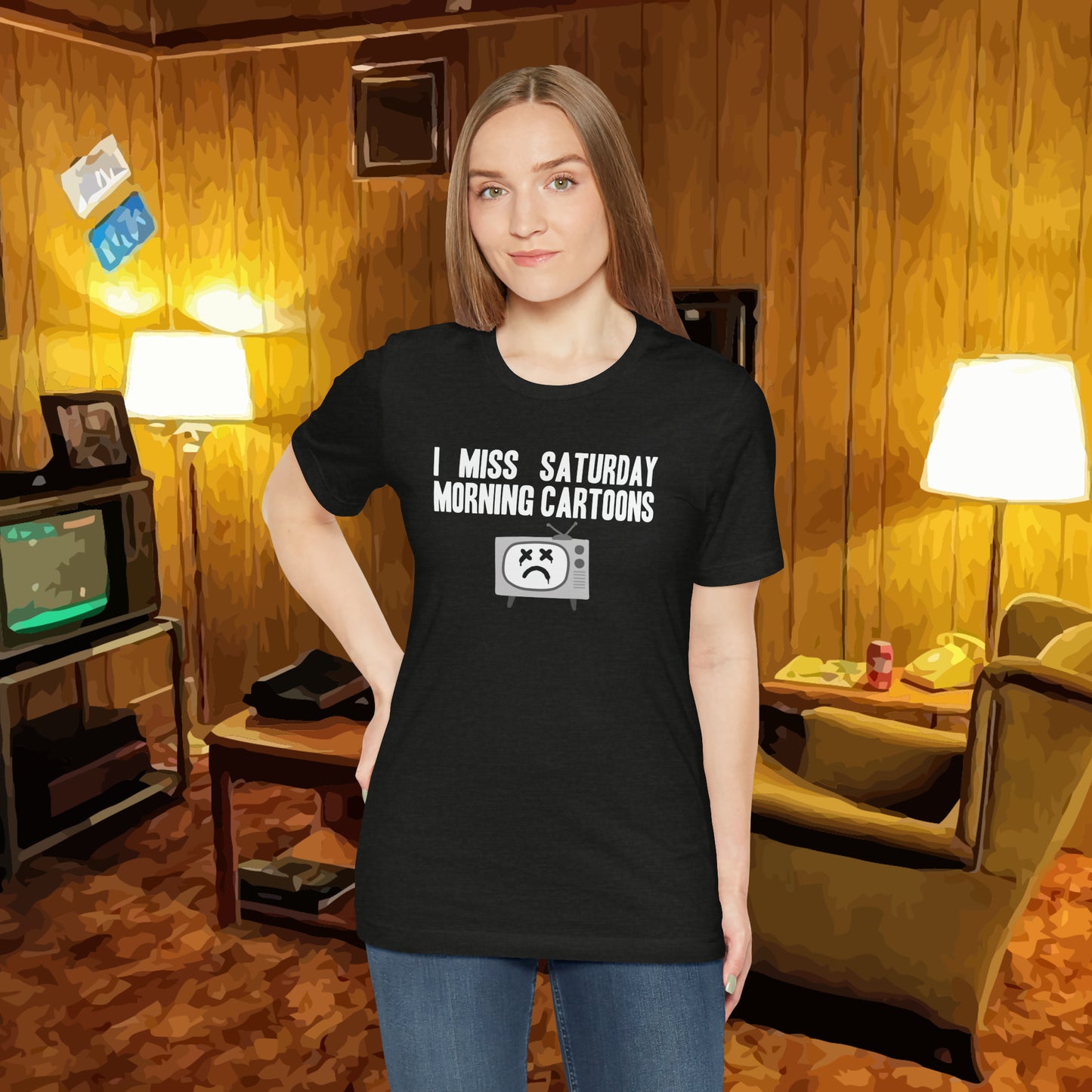 I Miss Saturday Morning Cartoons Tee
