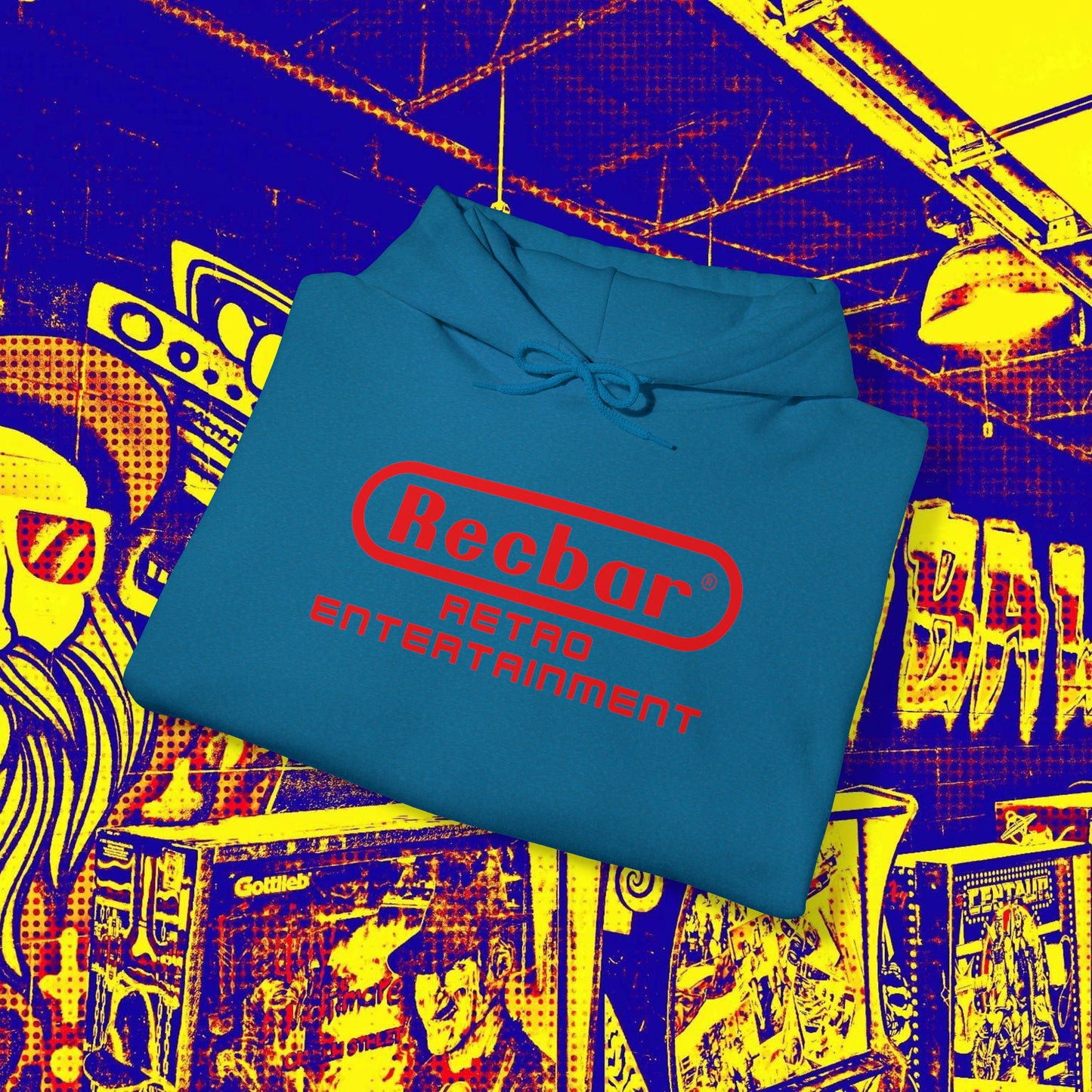 Recbar Retro Entertainment Hoodie