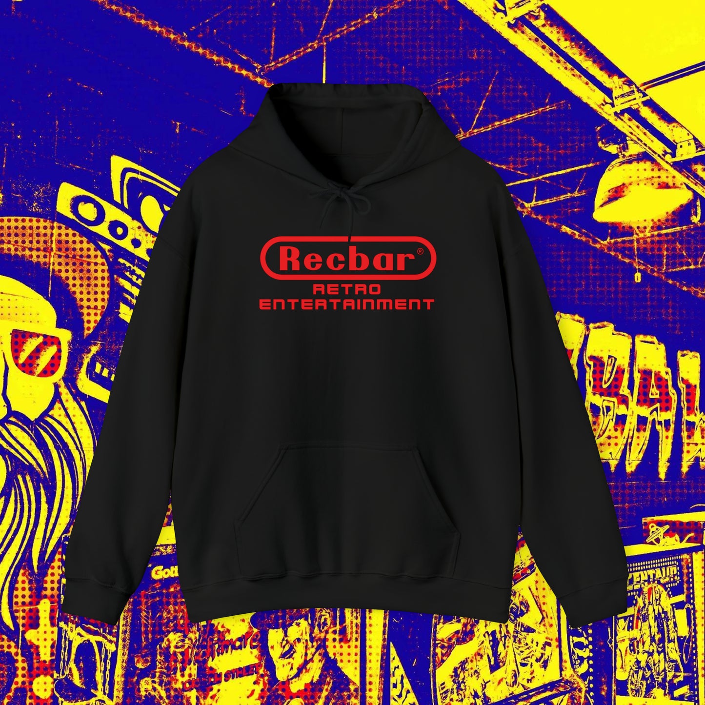 Recbar Retro Entertainment Hoodie