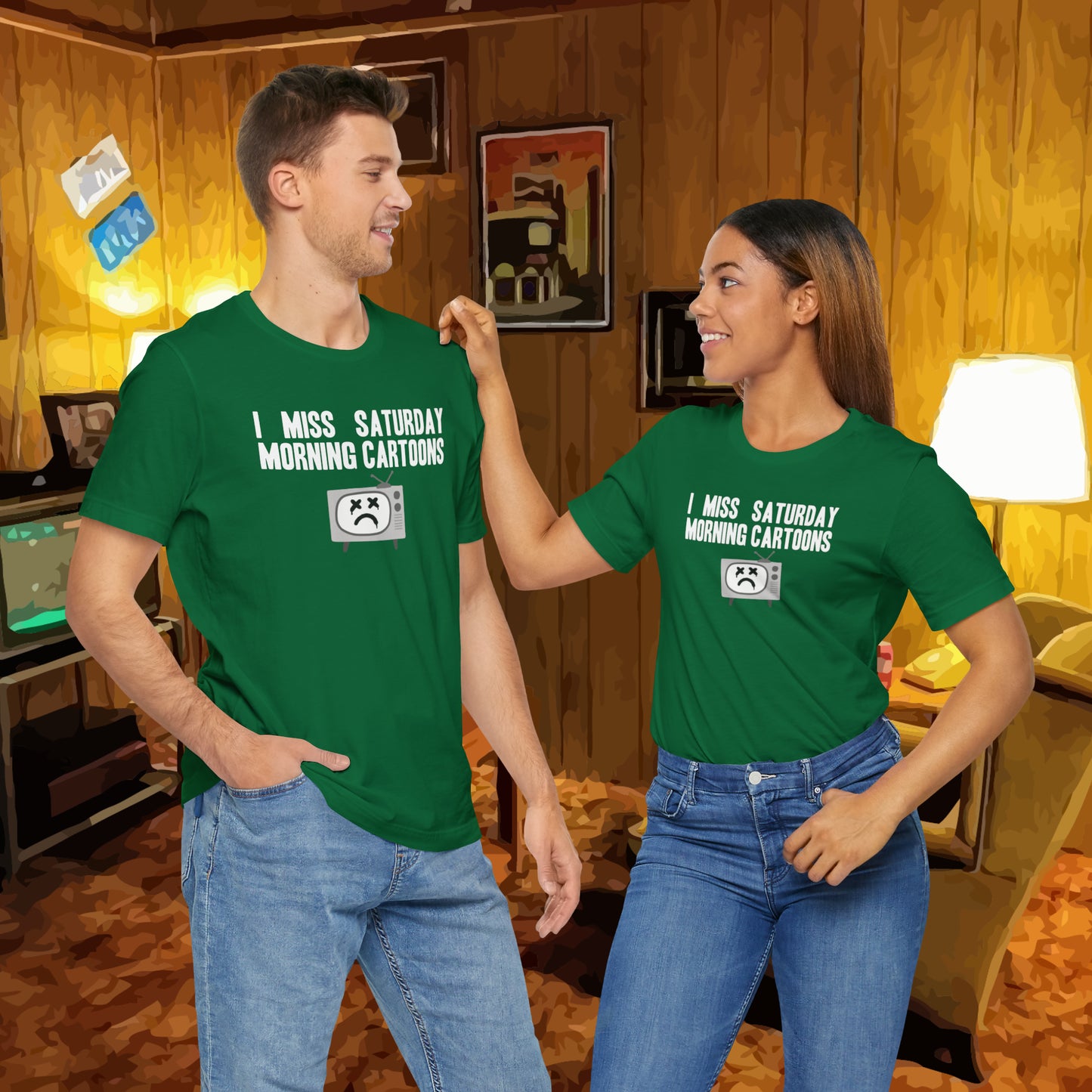 I Miss Saturday Morning Cartoons Tee