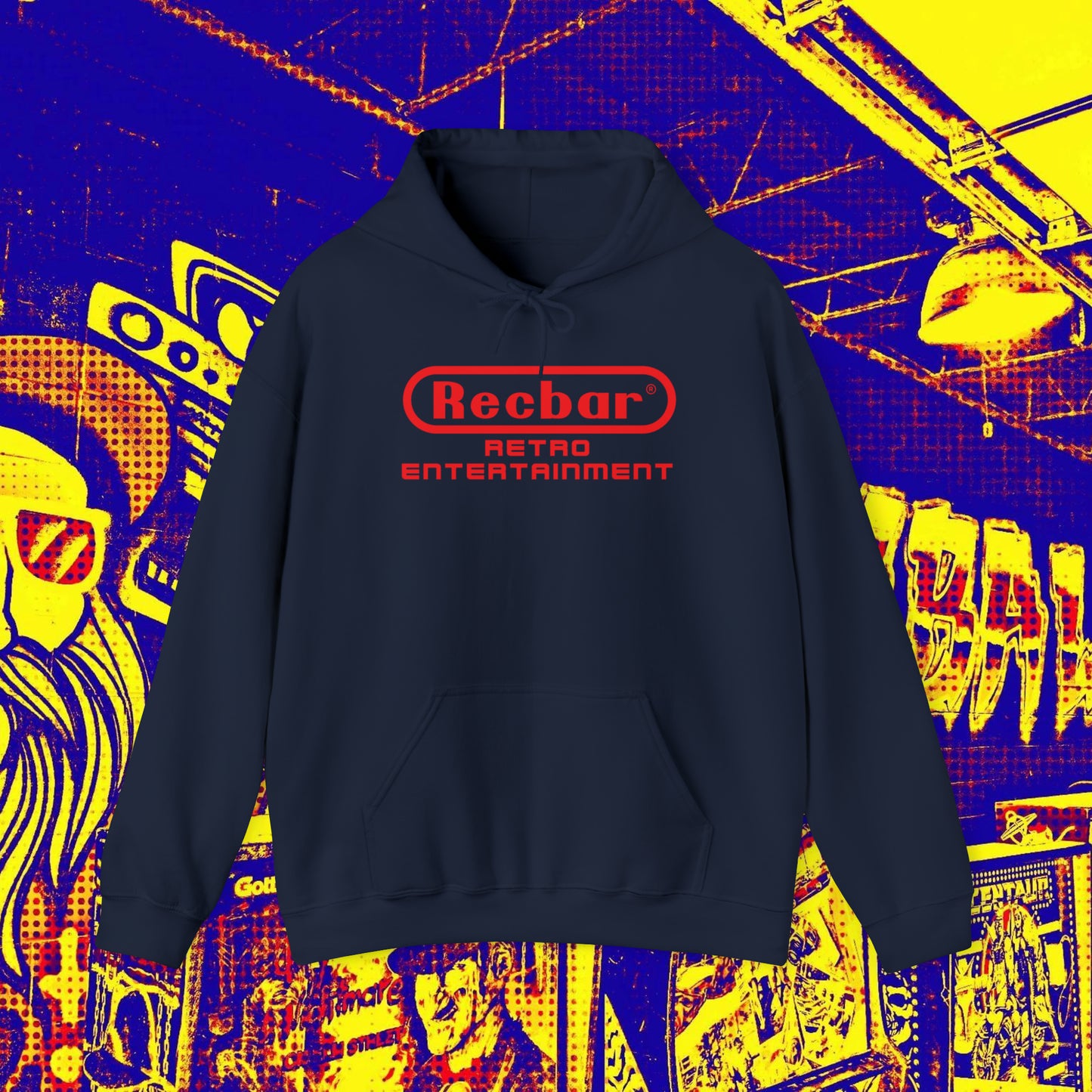 Recbar Retro Entertainment Hoodie