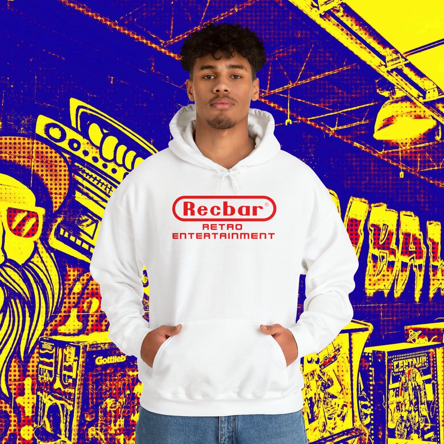 Recbar Retro Entertainment Hoodie