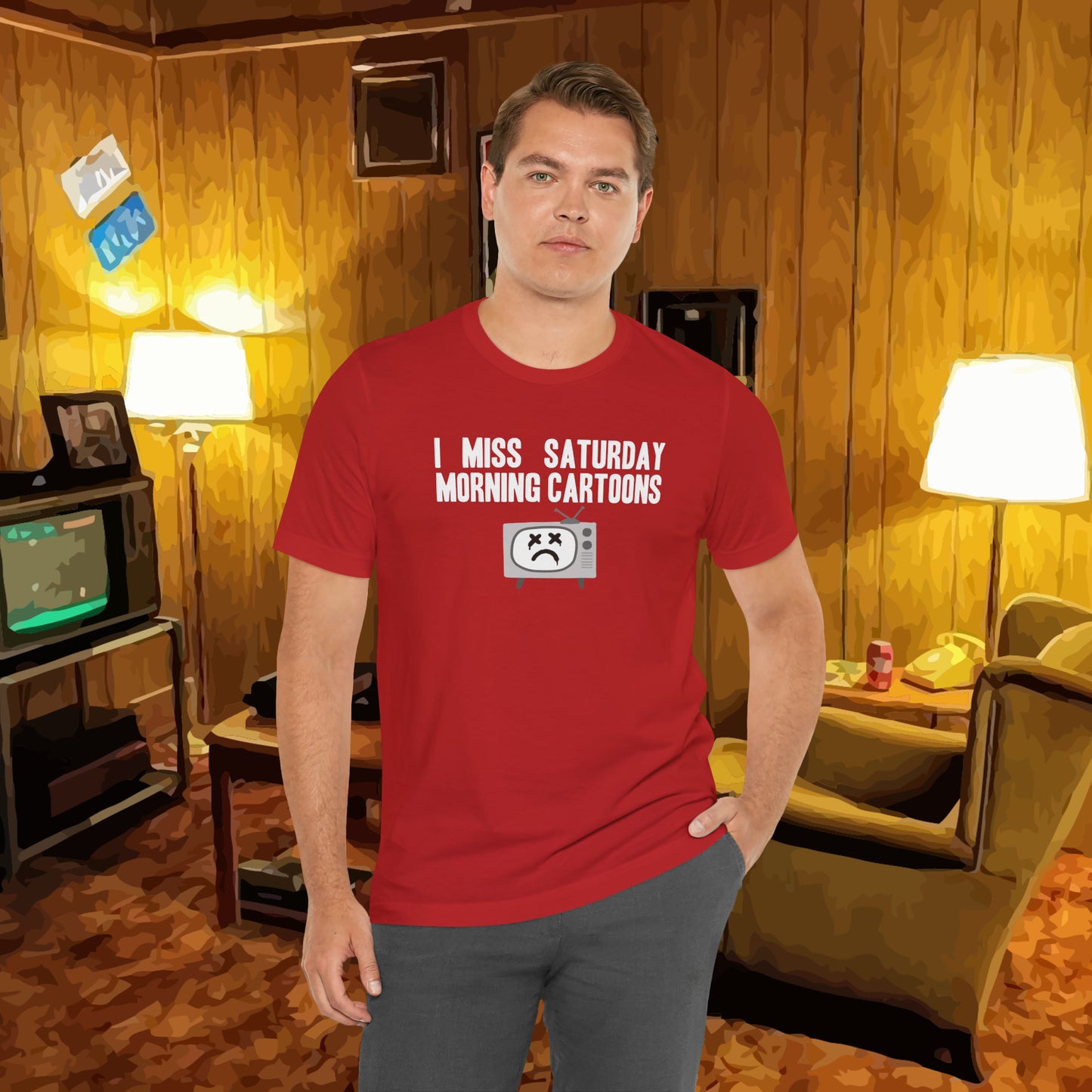 I Miss Saturday Morning Cartoons Tee