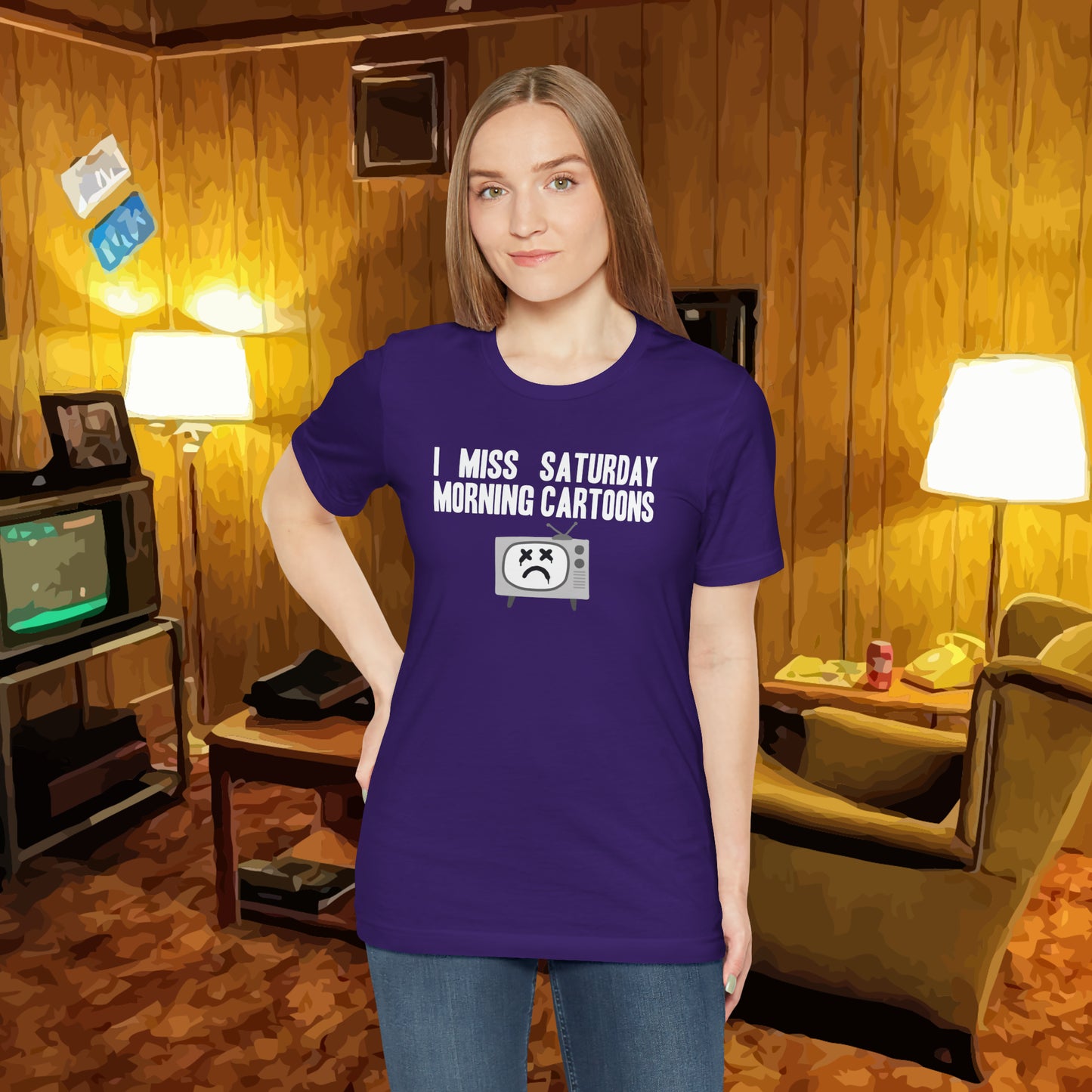 I Miss Saturday Morning Cartoons Tee