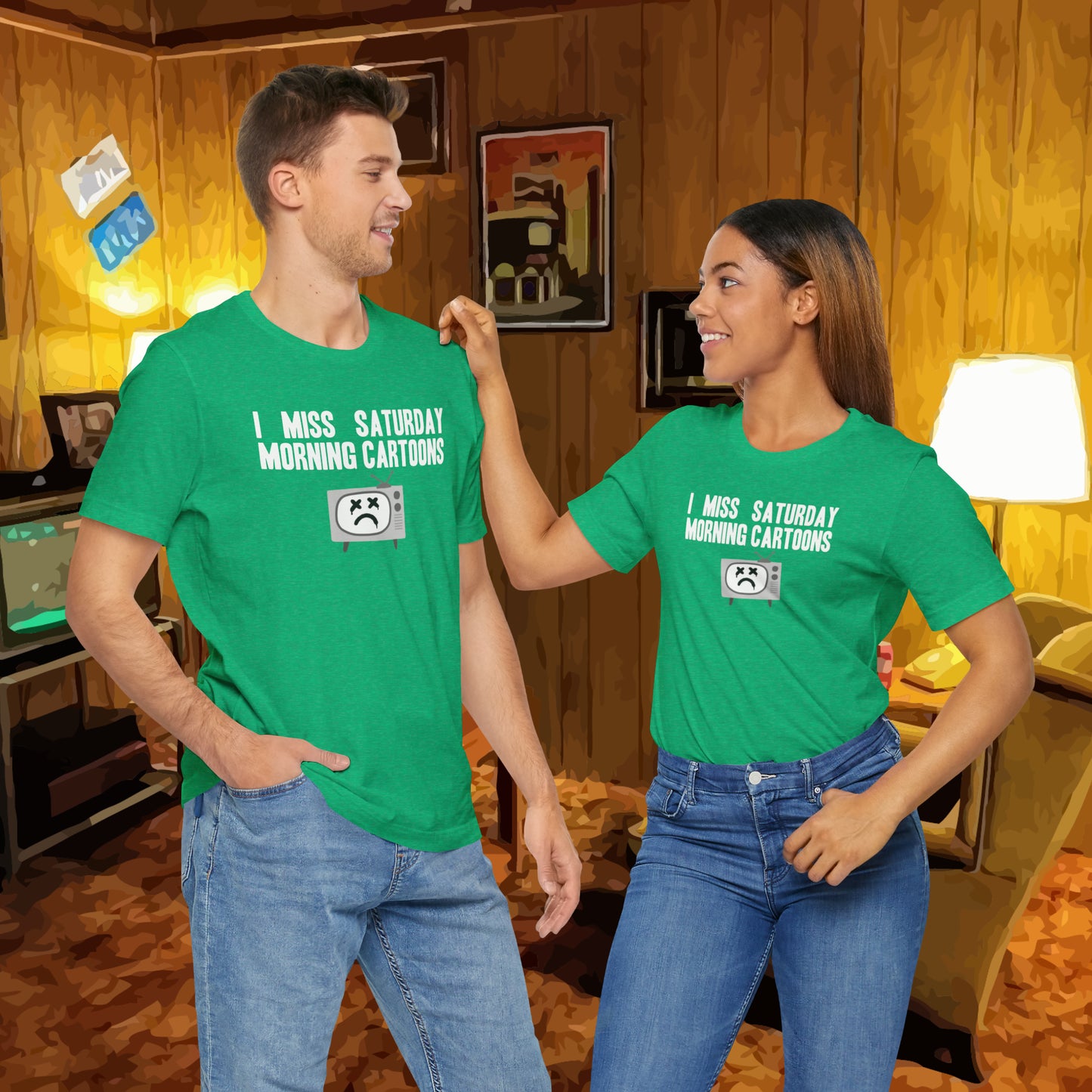 I Miss Saturday Morning Cartoons Tee
