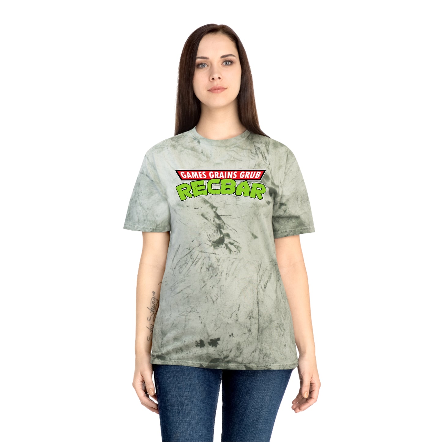 Recbar in a Halfshell Unisex Color Blast T-Shirt
