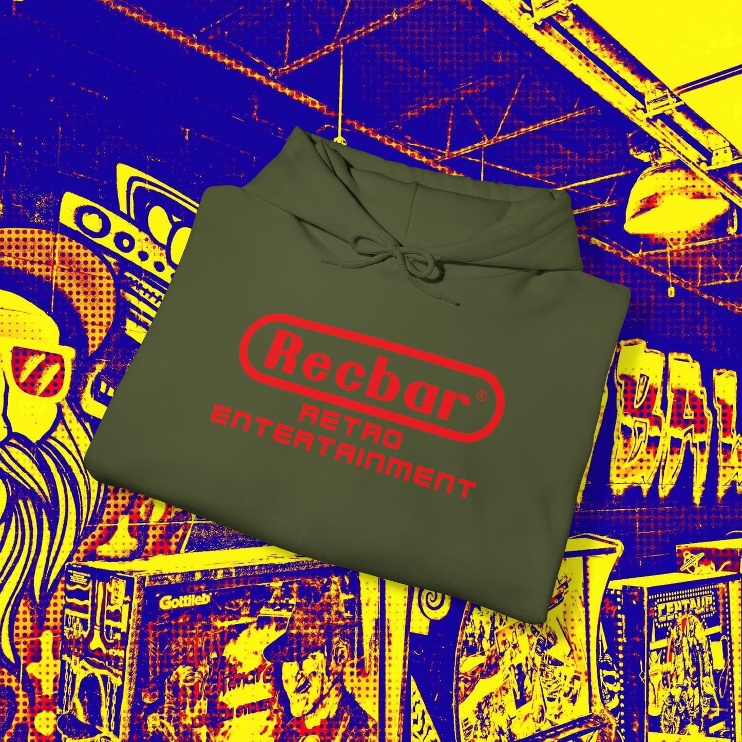 Recbar Retro Entertainment Hoodie