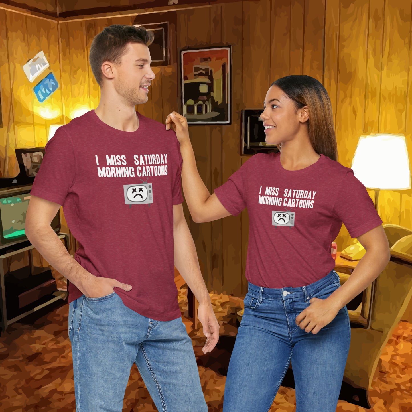 I Miss Saturday Morning Cartoons Tee