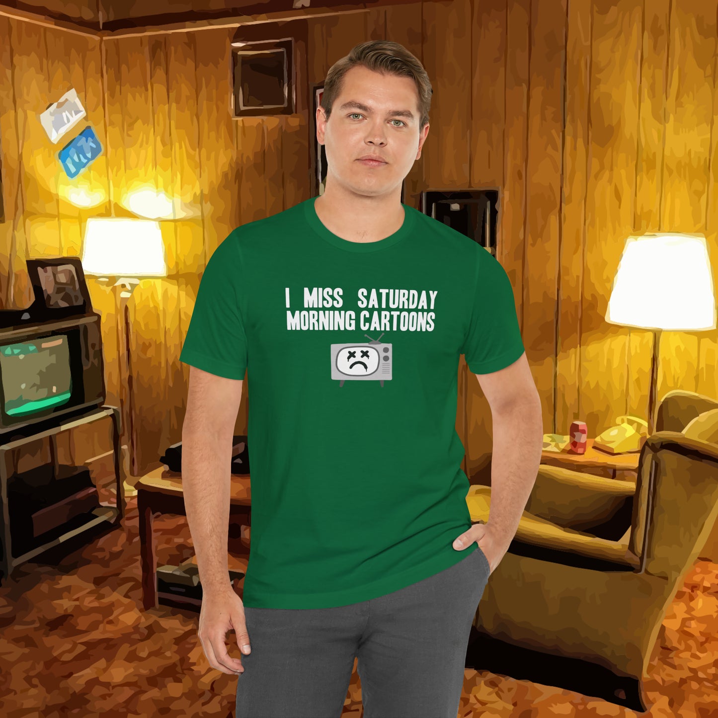 I Miss Saturday Morning Cartoons Tee