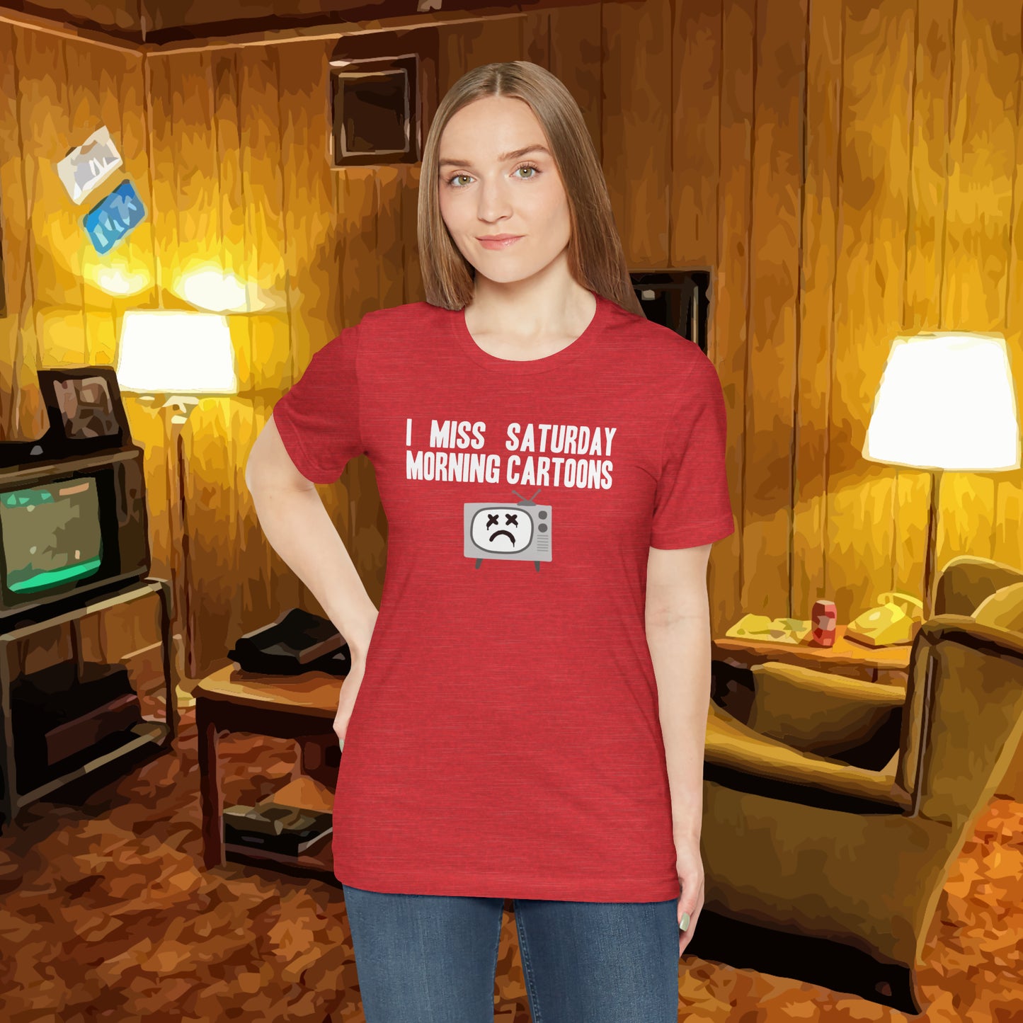 I Miss Saturday Morning Cartoons Tee