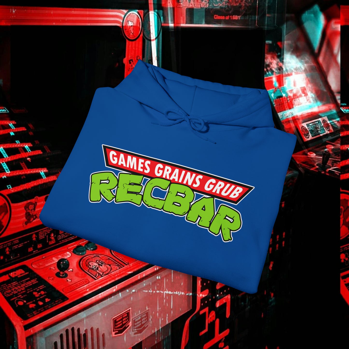 Recbar in a Halfshell Hooded Sweatshirt