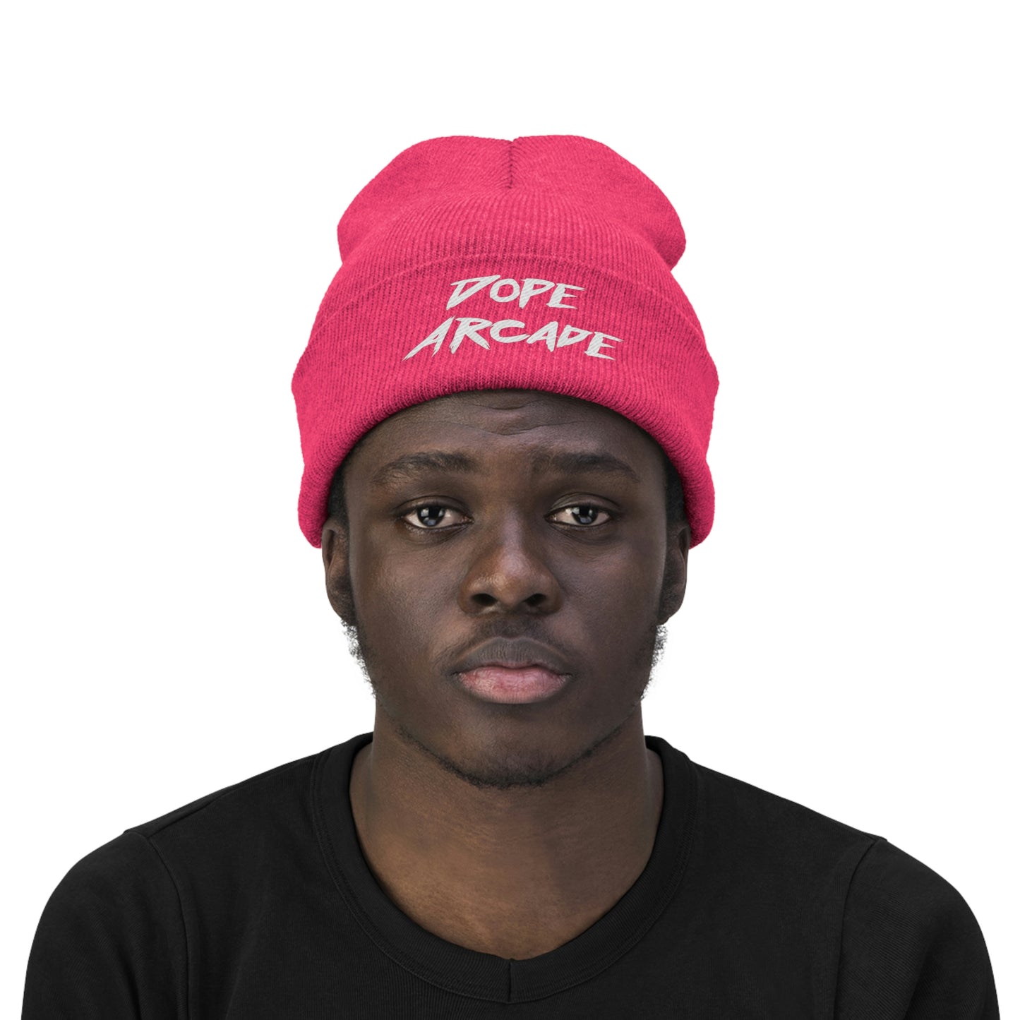 Dope Arcade Script Knit Beanie