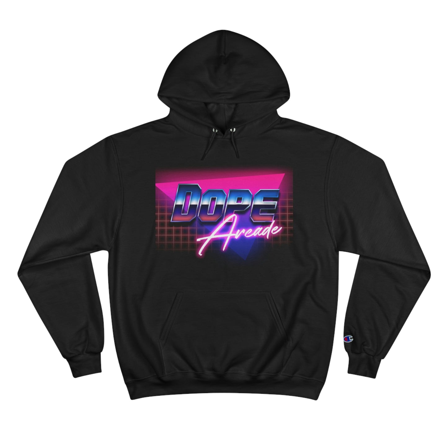 80s Neon Champion Hoodie